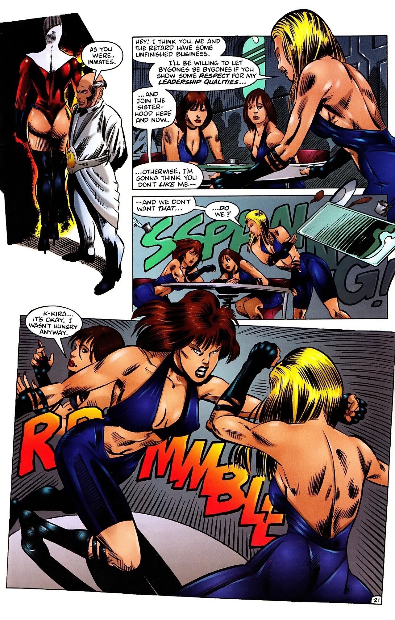 Read online Caged Heat 3000 comic -  Issue #1 - 23
