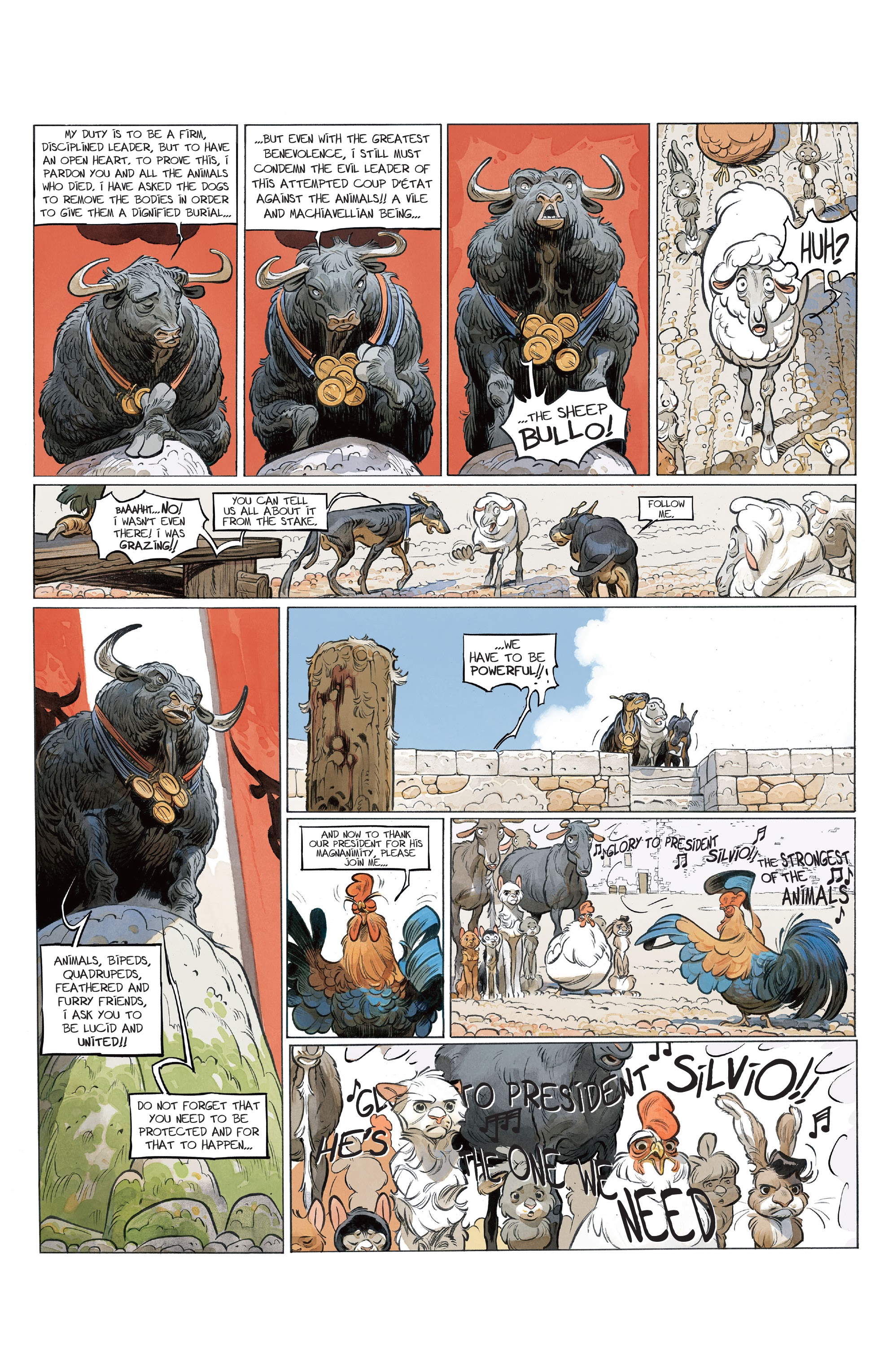 Read online Animal Castle comic -  Issue #2 - 7