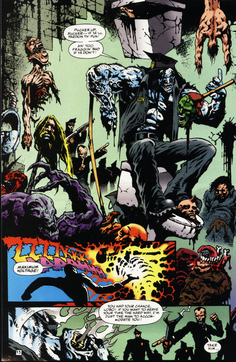 Read online Lobo: Chained comic -  Issue # Full - 16