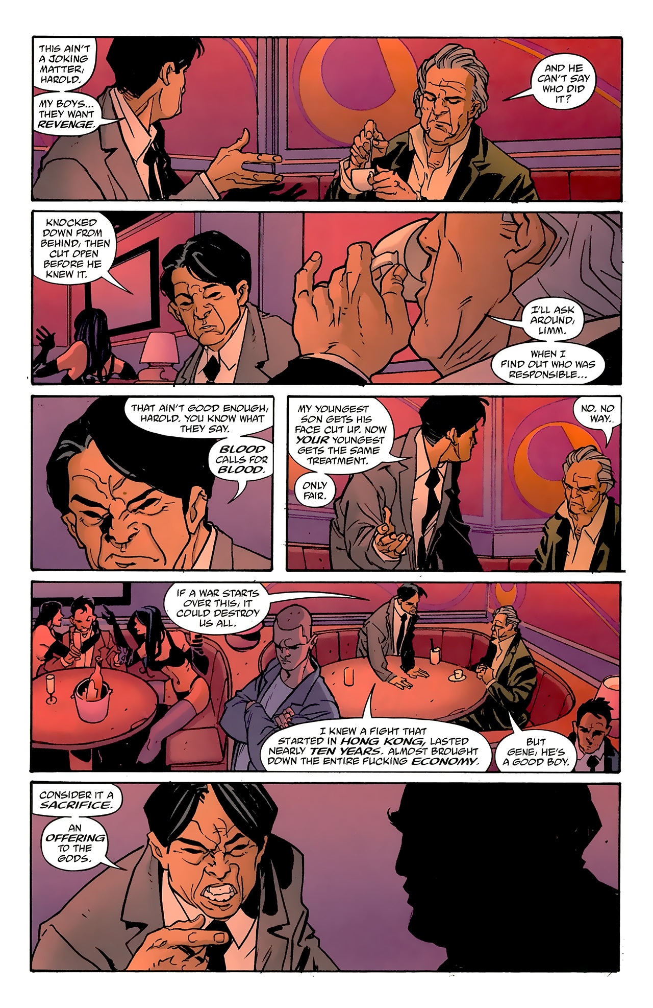 Read online Greek Street comic -  Issue #1 - 18