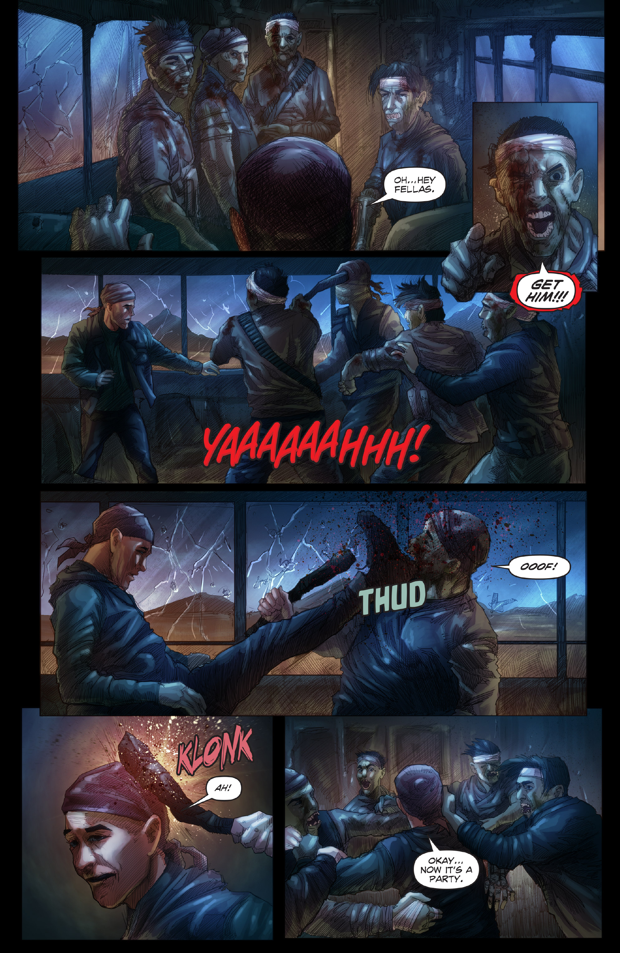 Read online Afterburn: Crossfire comic -  Issue #3 - 7