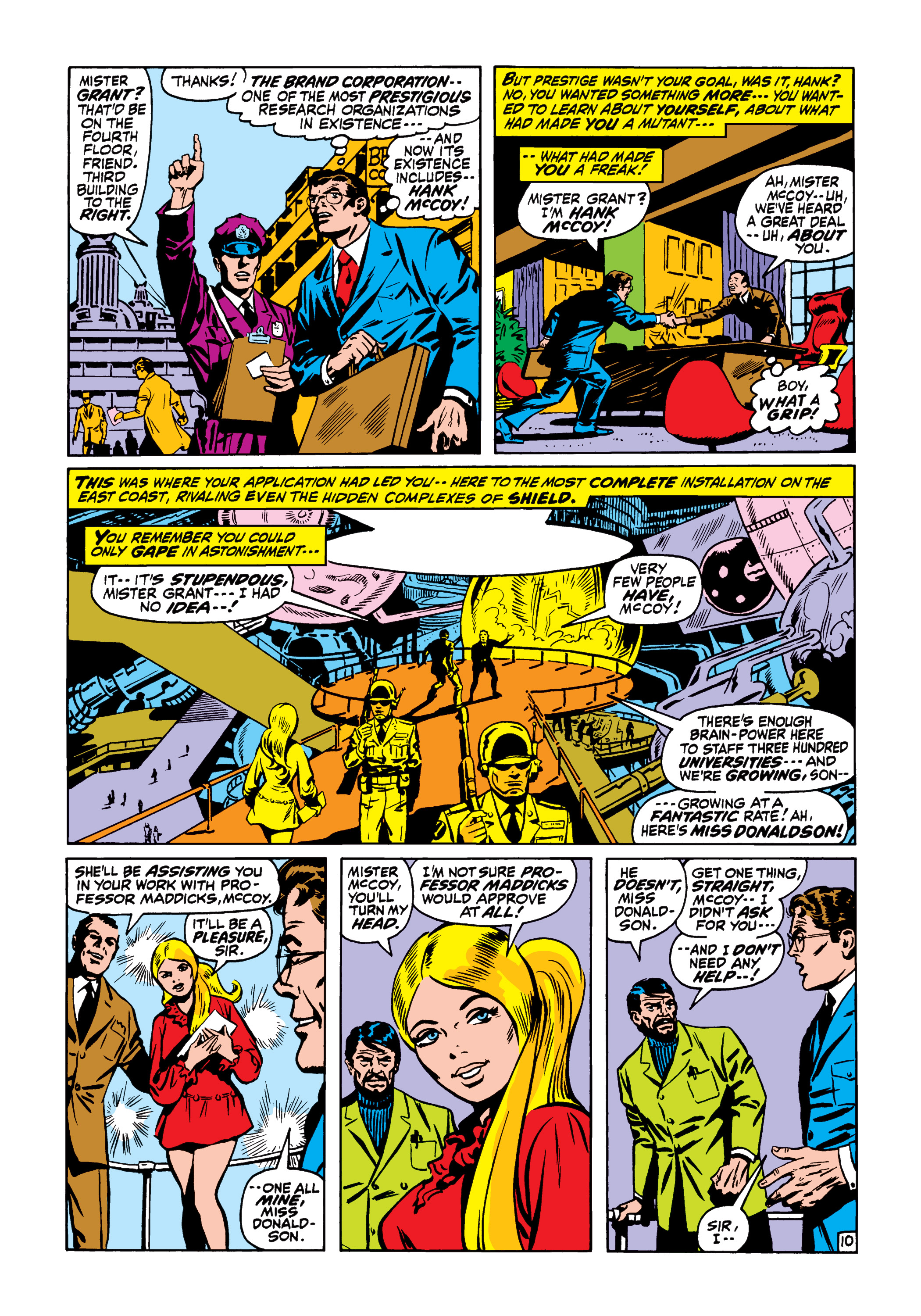 Read online Marvel Masterworks: The X-Men comic -  Issue # TPB 7 (Part 1) - 59
