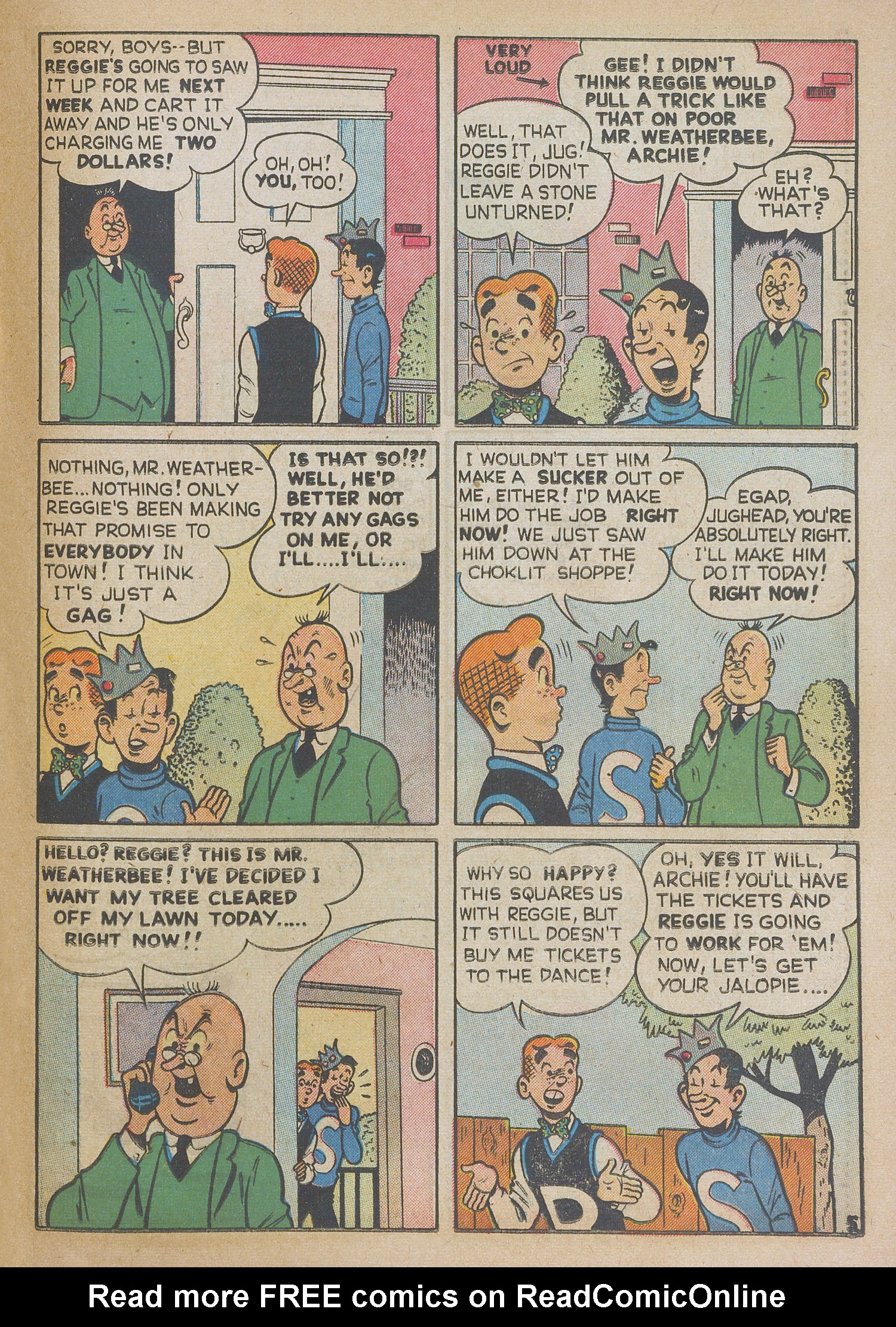 Read online Archie's Rival Reggie comic -  Issue #3 - 25