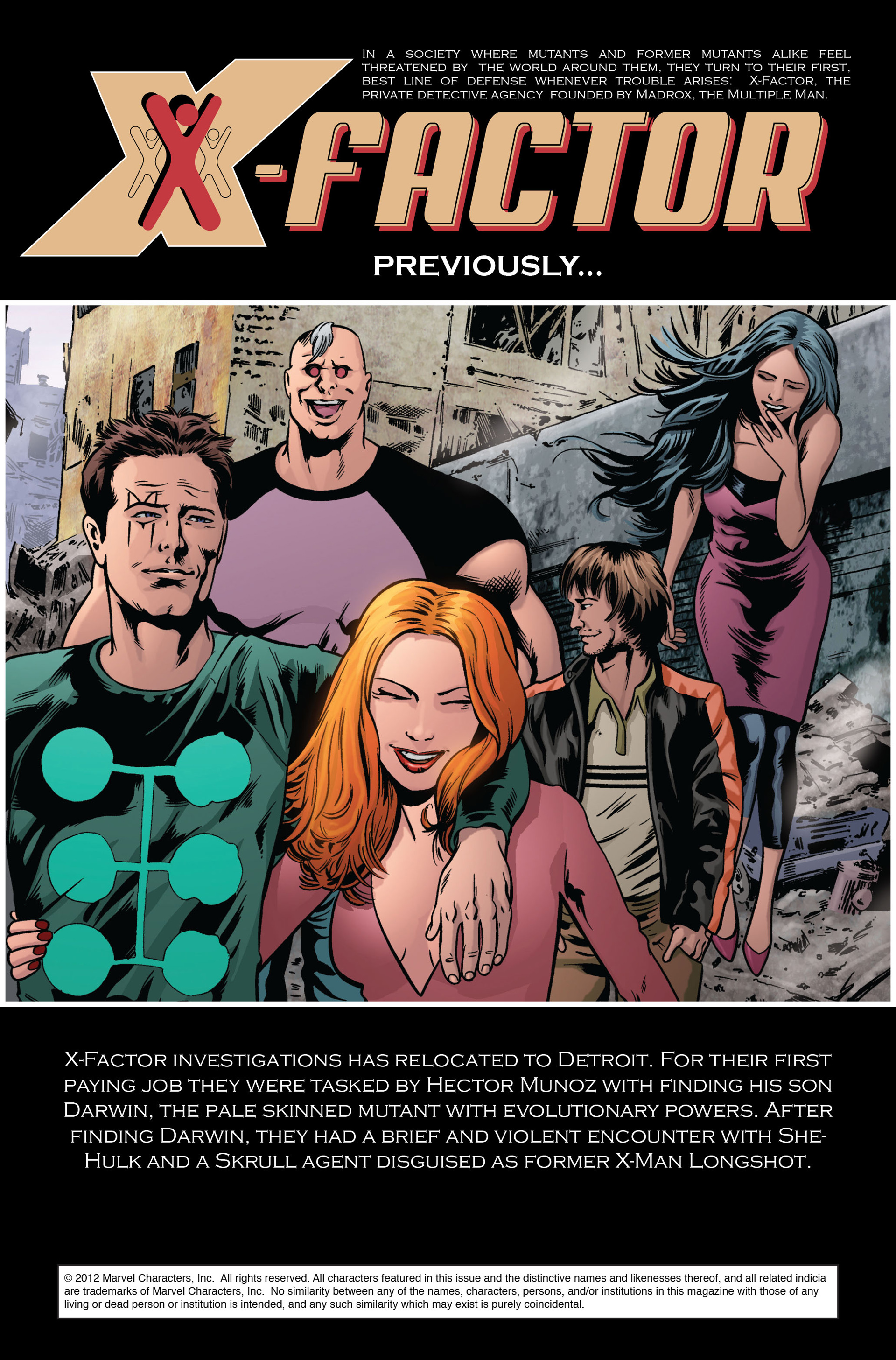 Read online X-Factor (2006) comic -  Issue #35 - 2