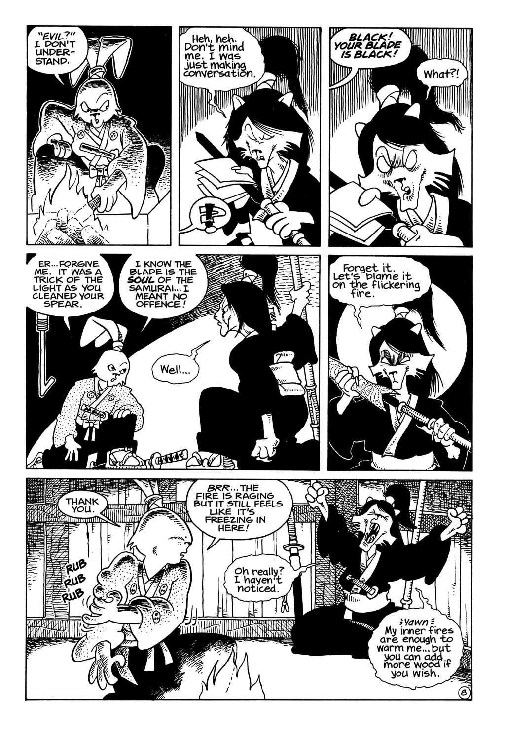 Read online Usagi Yojimbo (1987) comic -  Issue #10 - 10