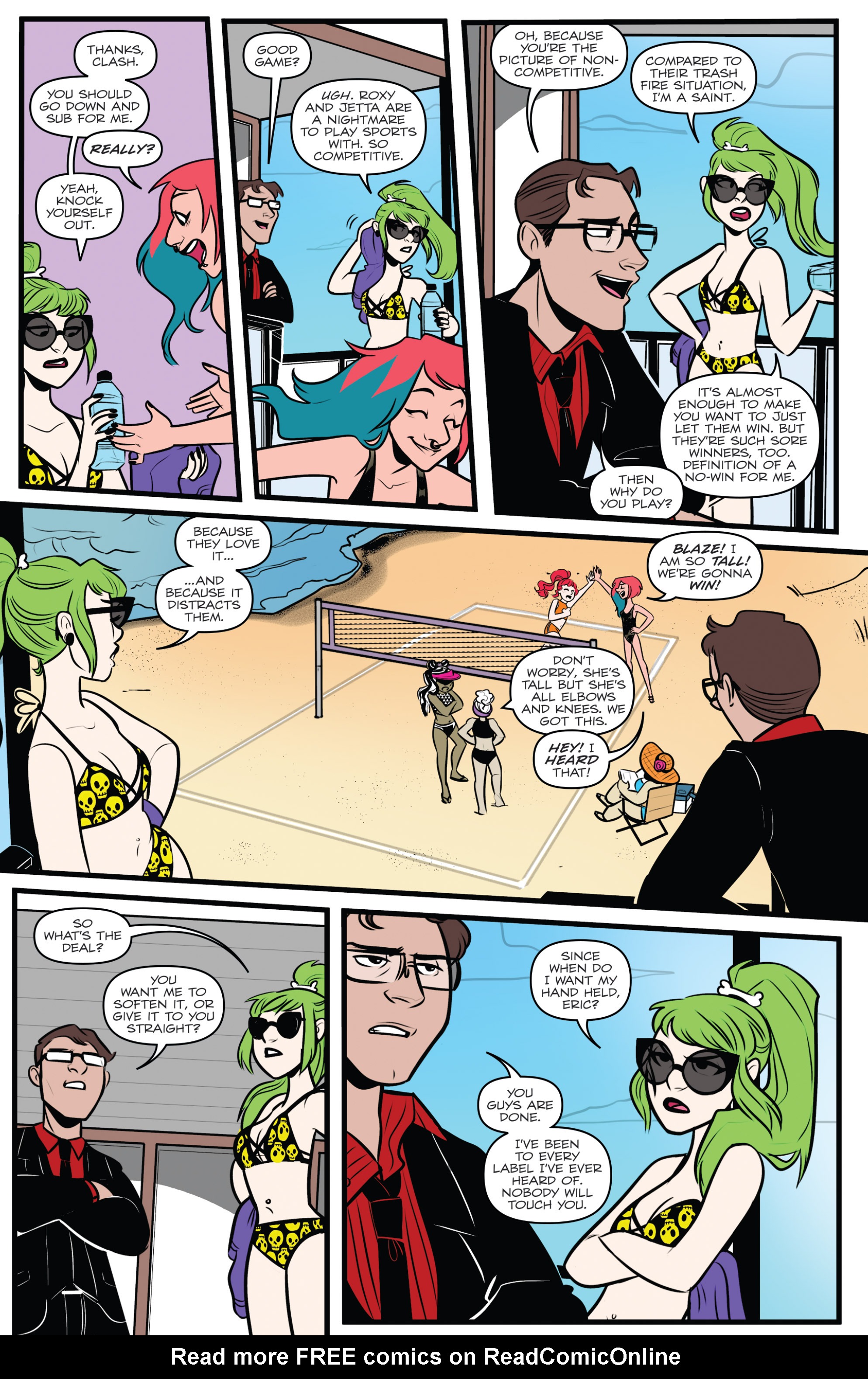 Read online Jem and The Holograms comic -  Issue #24 - 28