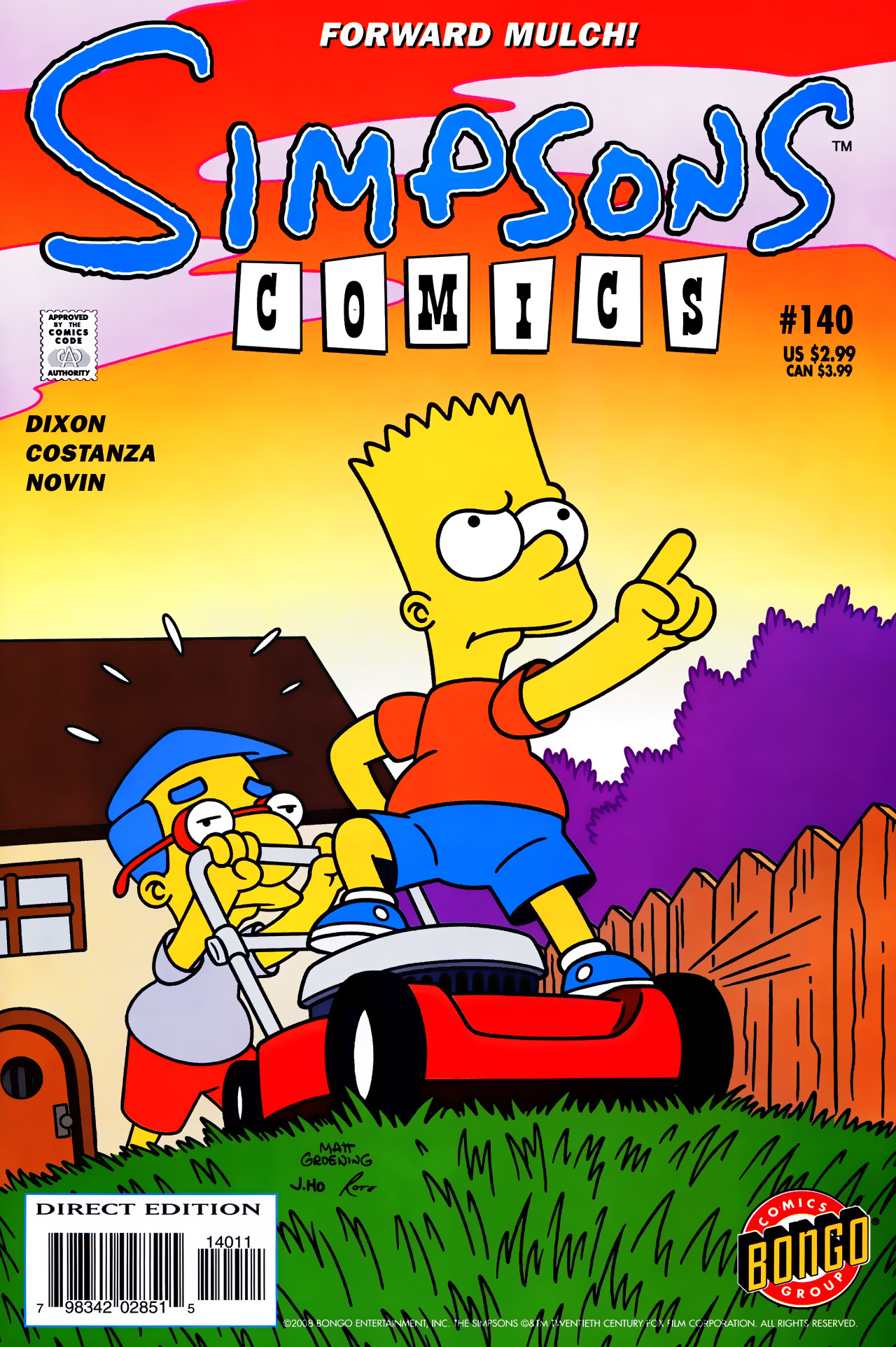 Read online Simpsons Comics comic -  Issue #140 - 1