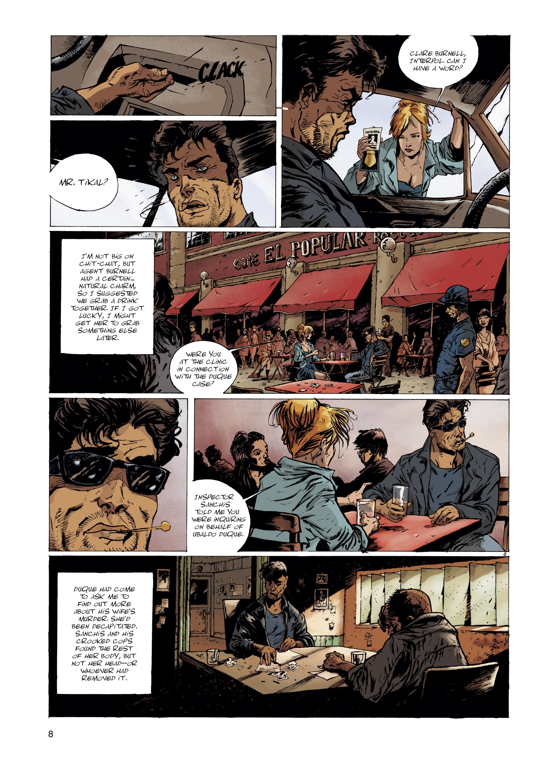 Read online Interpol comic -  Issue #1 - 8