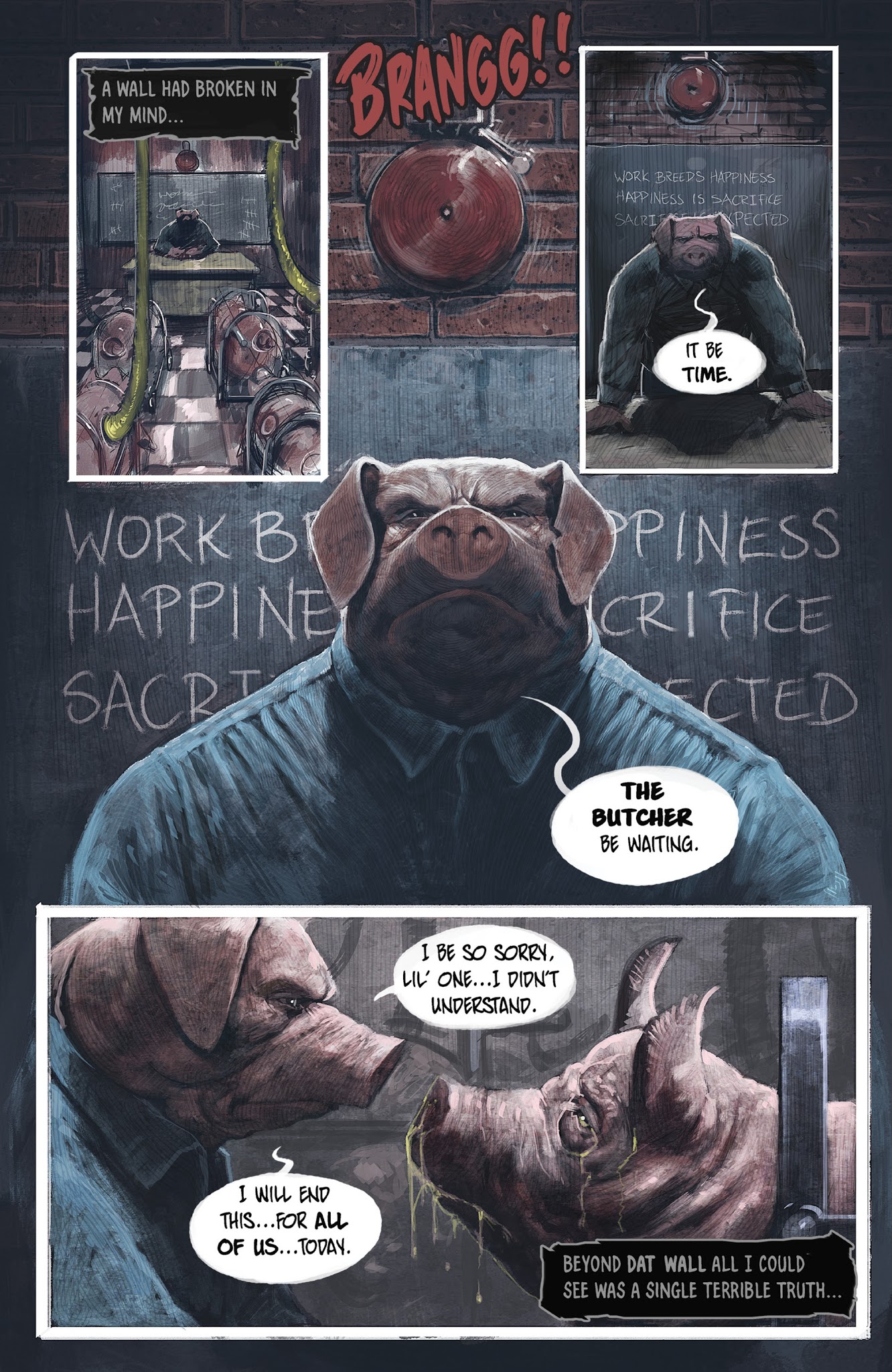 Read online Oink: Heaven's Butcher comic -  Issue # TPB - 30