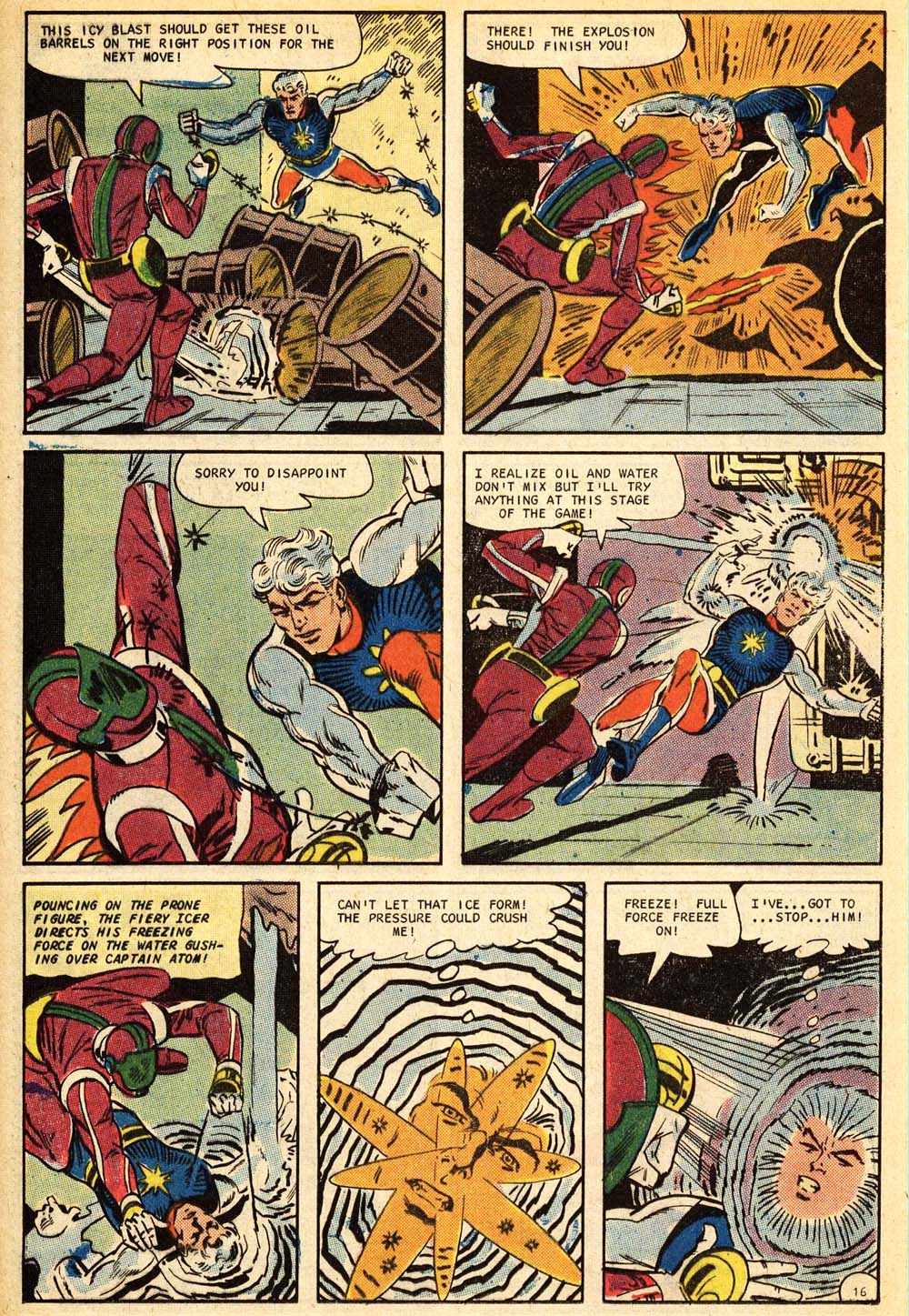 Read online Captain Atom (1965) comic -  Issue #87 - 17