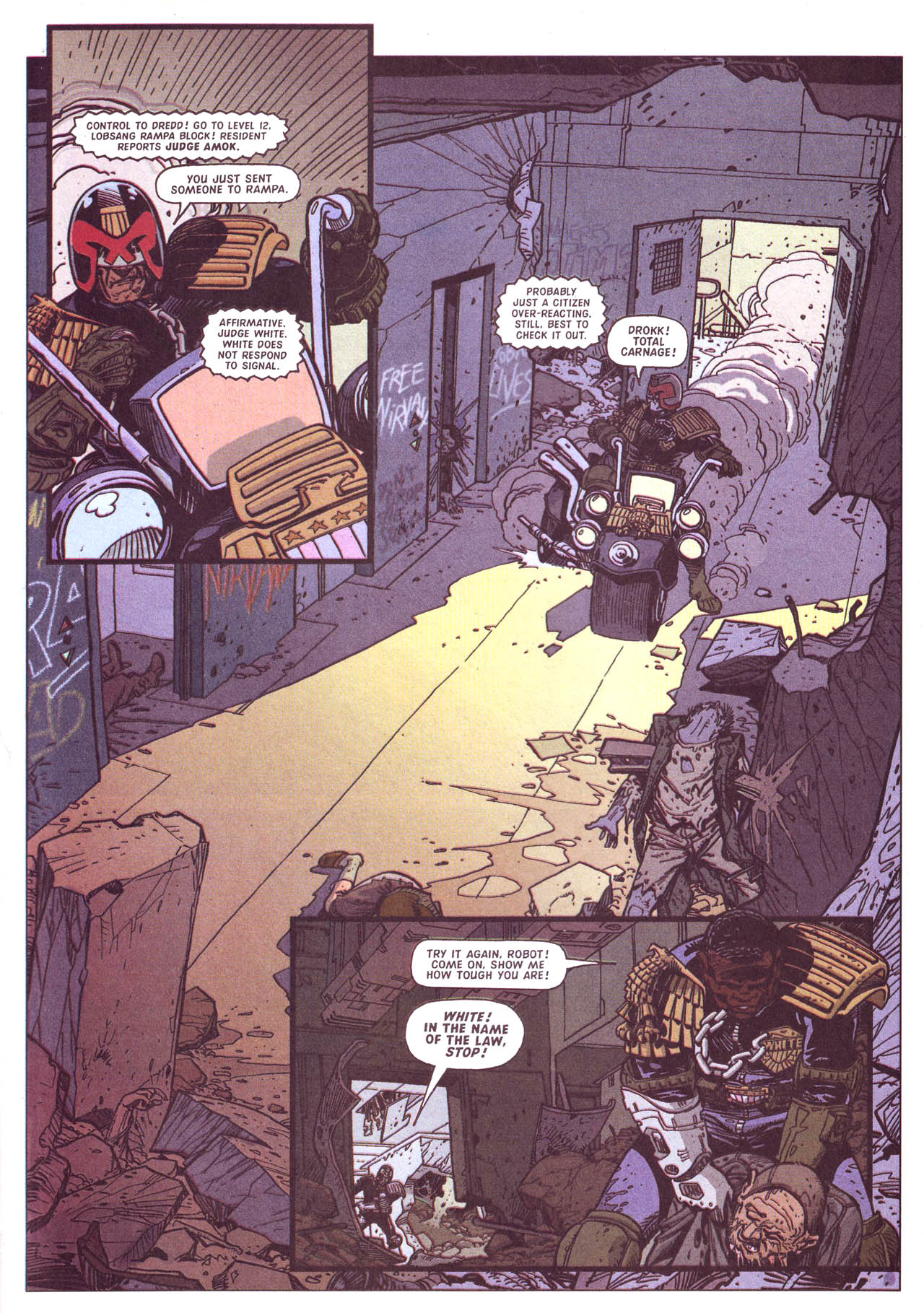 Read online Judge Dredd Megazine (vol. 3) comic -  Issue #61 - 9