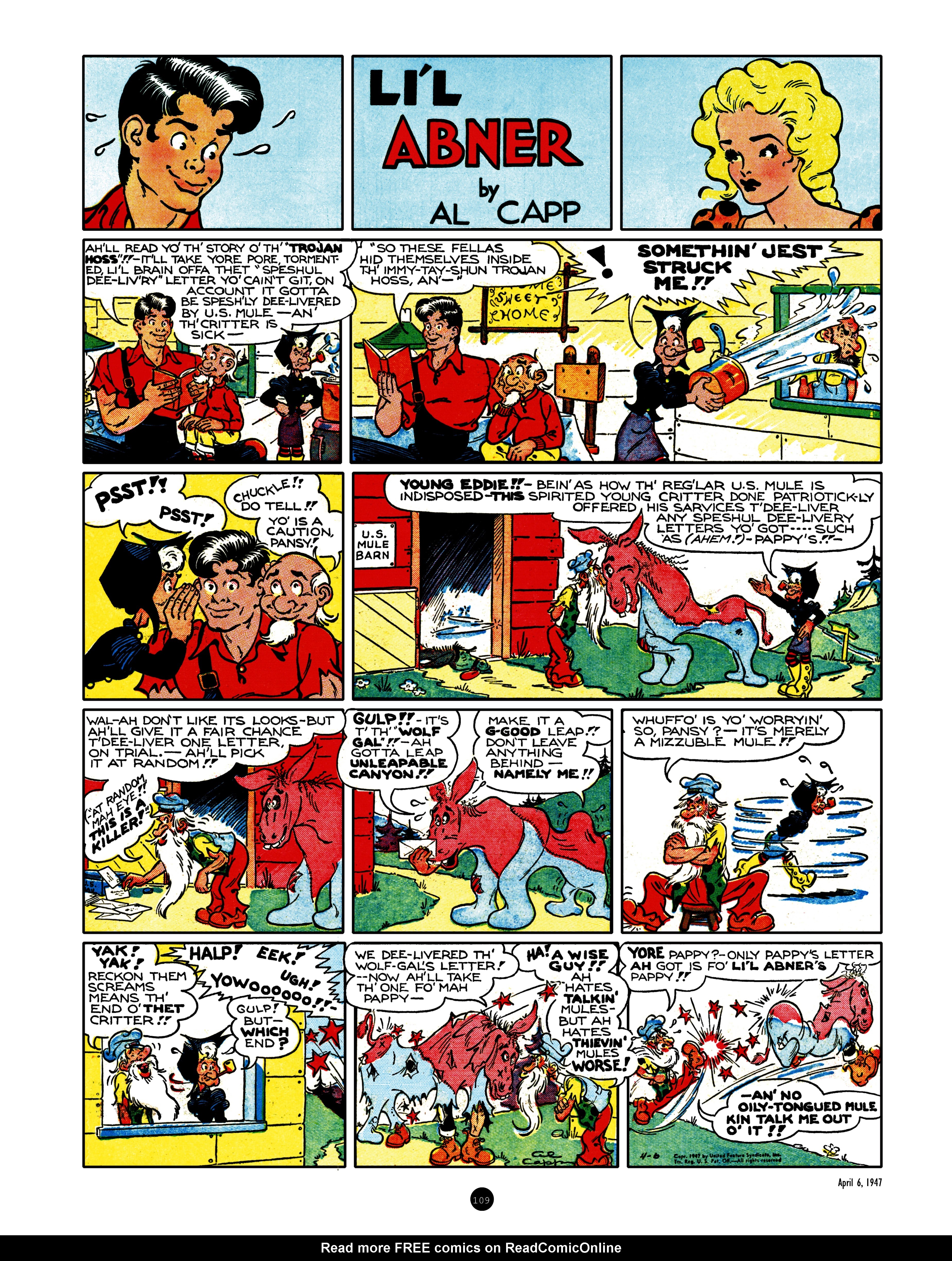Read online Al Capp's Li'l Abner Complete Daily & Color Sunday Comics comic -  Issue # TPB 7 (Part 2) - 10
