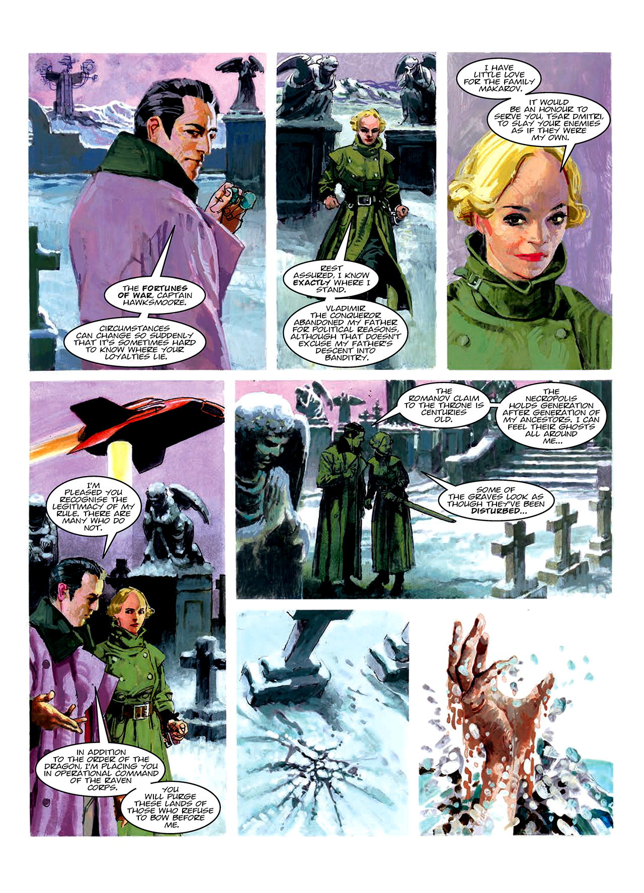 Read online Nikolai Dante comic -  Issue # TPB 10 - 161