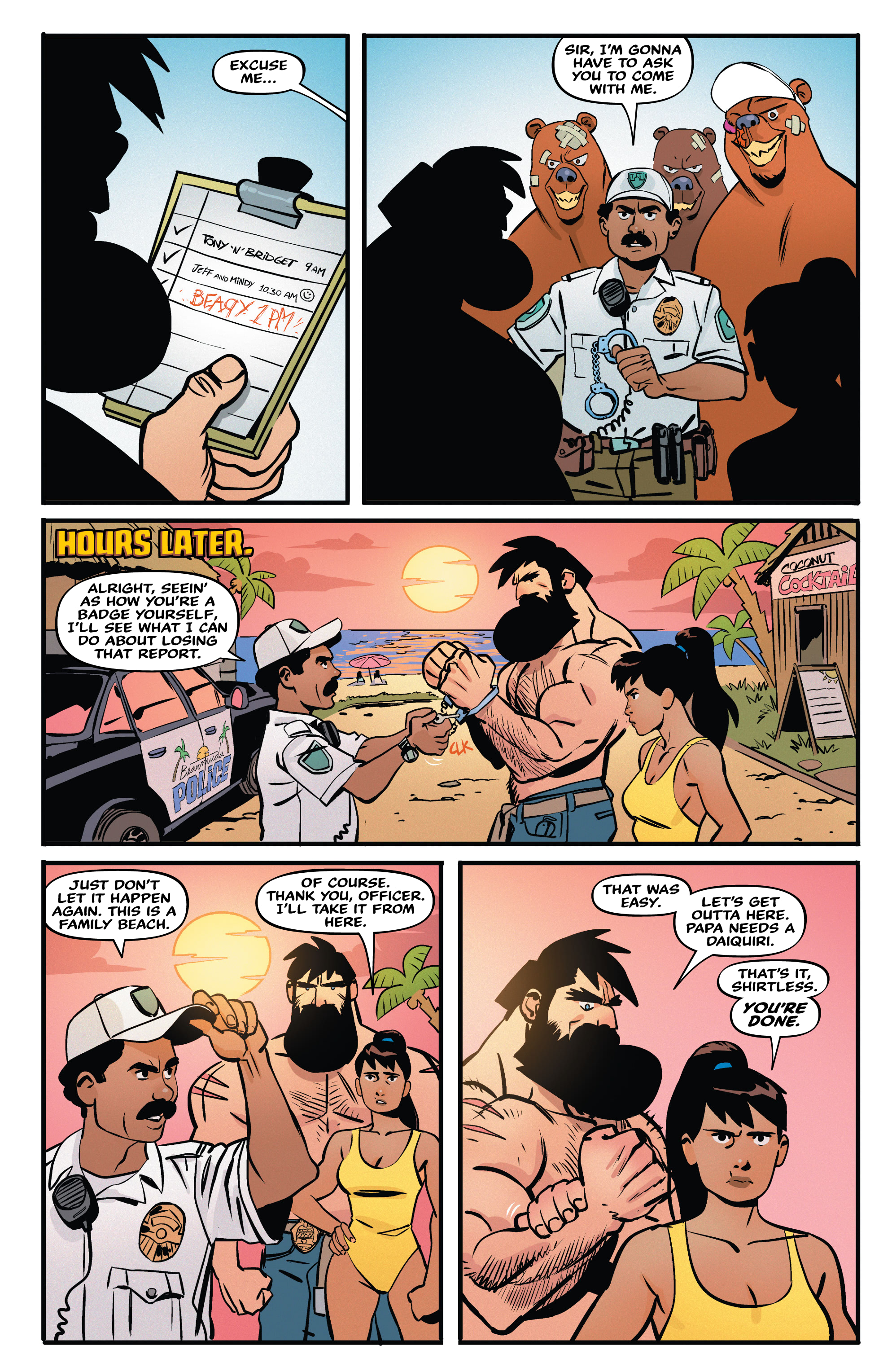 Read online Shirtless Bear-Fighter! 2 comic -  Issue #1 - 32