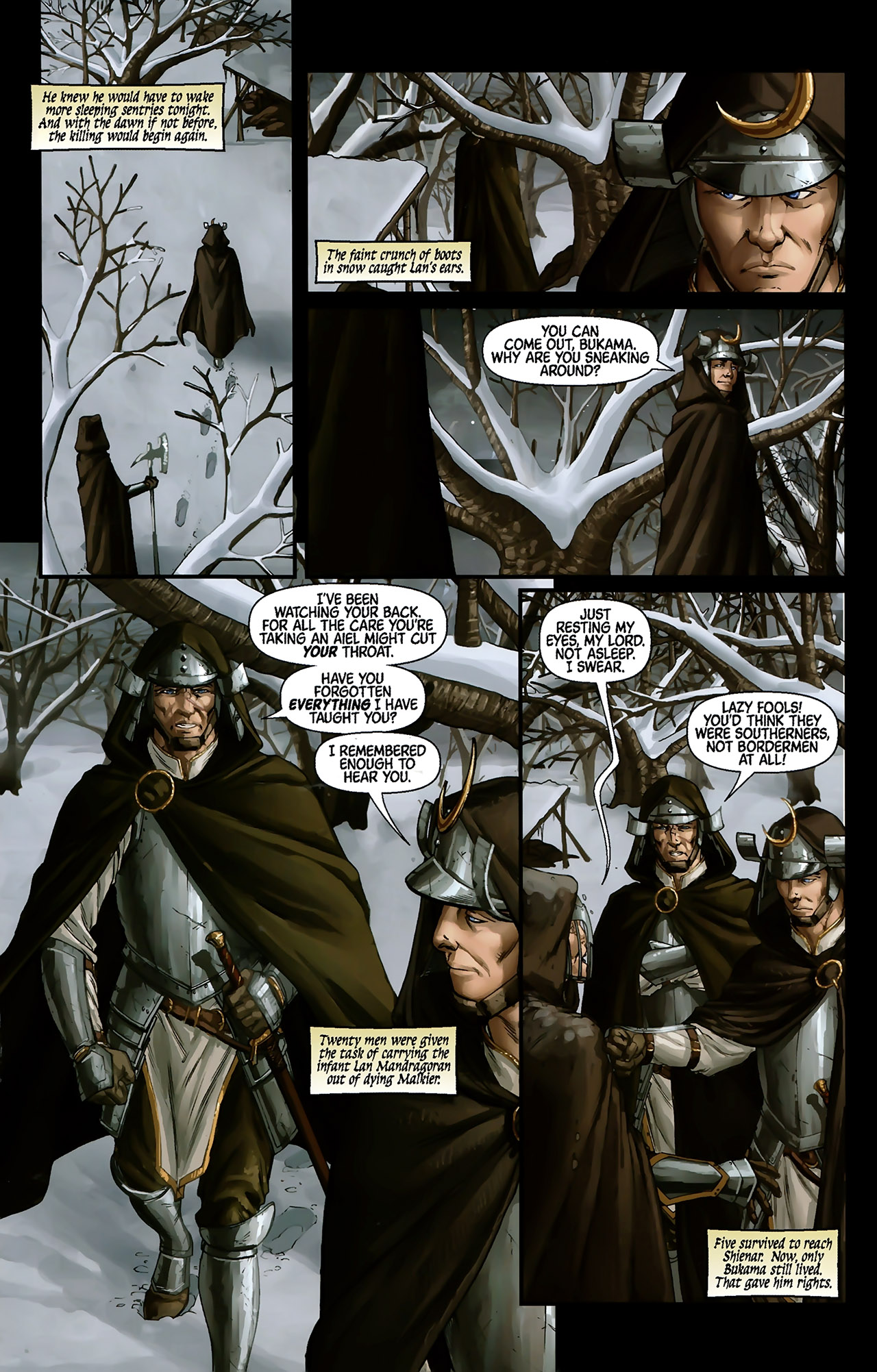 Read online Robert Jordan's The Wheel of Time: New Spring comic -  Issue #1 - 10