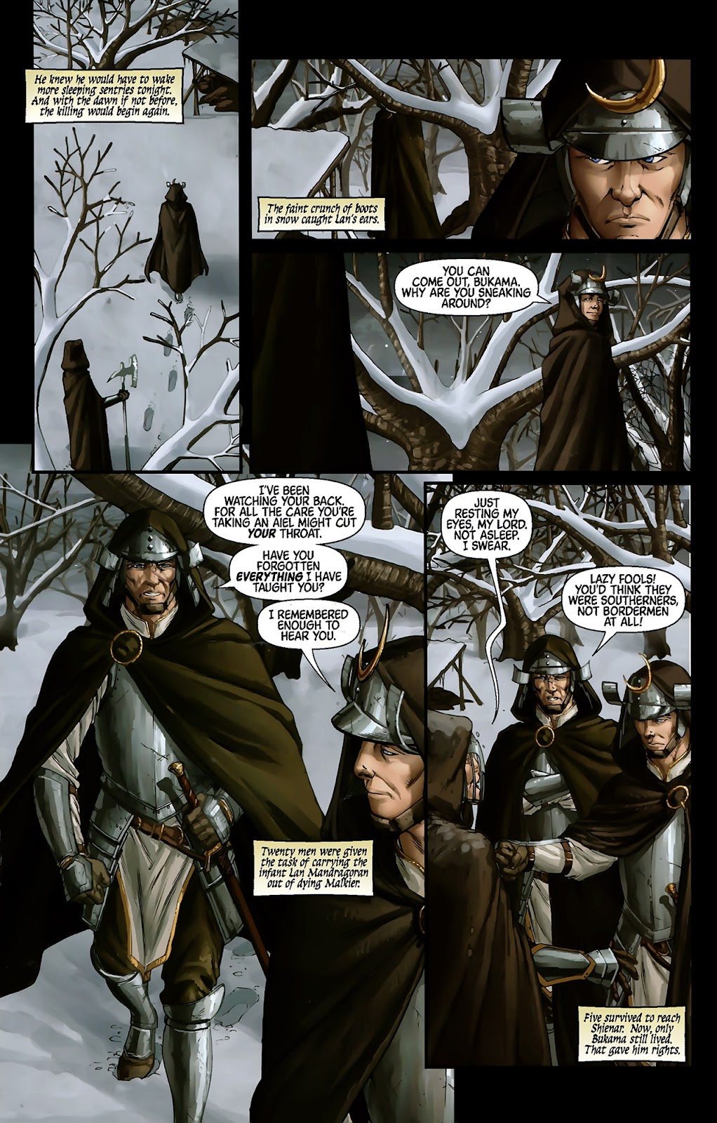 Robert Jordan's The Wheel of Time: New Spring issue 1 - Page 10