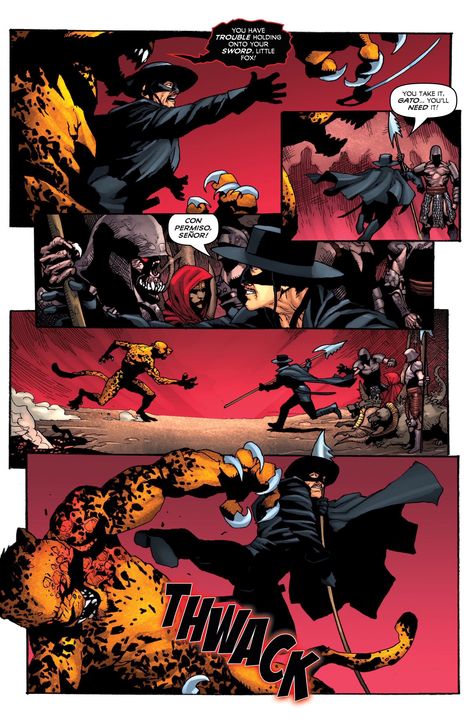 Read online Zorro: Swords of Hell comic -  Issue #4 - 17
