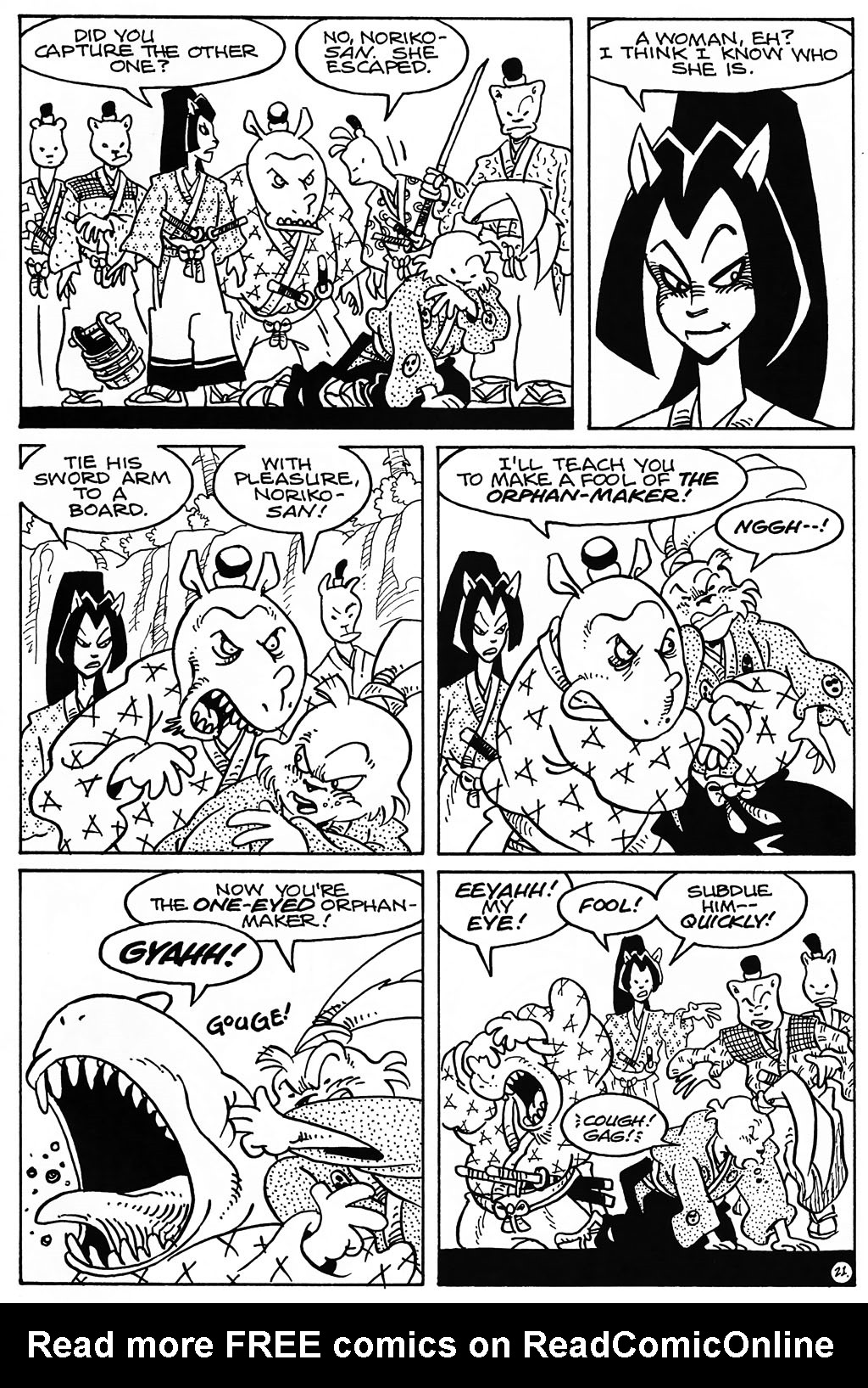 Read online Usagi Yojimbo (1996) comic -  Issue #85 - 23