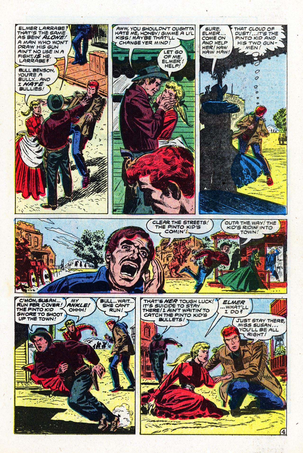 Read online The Outlaw Kid (1954) comic -  Issue #5 - 23