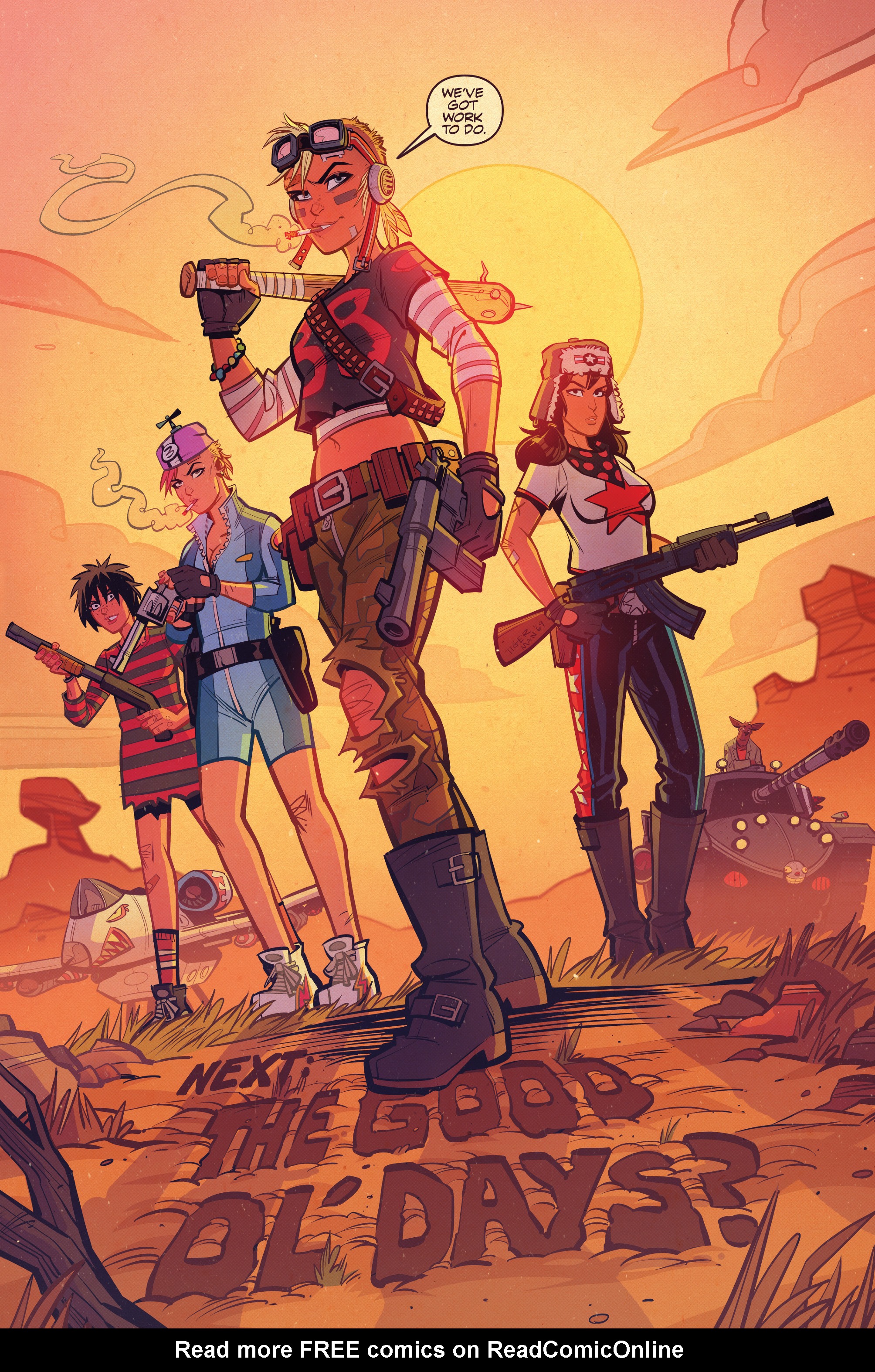 Read online Tank Girl: Two Girls, One Tank comic -  Issue #2 - 25