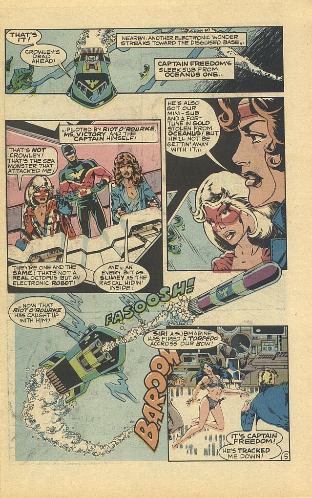 Read online Femforce comic -  Issue #4 - 7