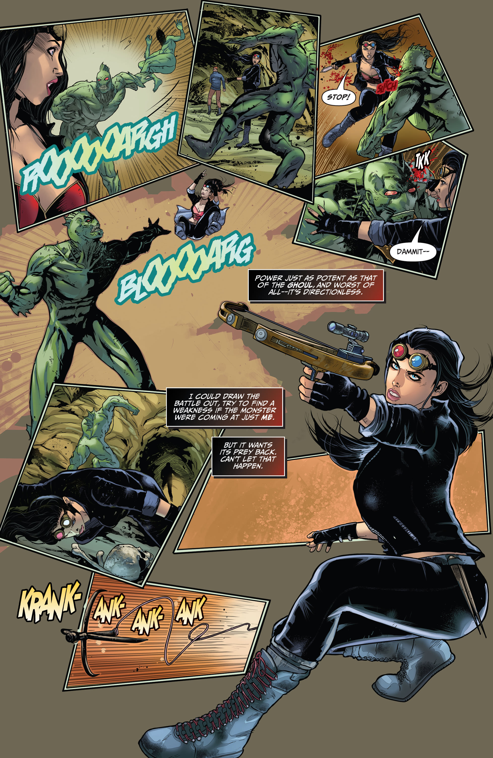 Read online Van Helsing: From the Depths comic -  Issue # Full - 29