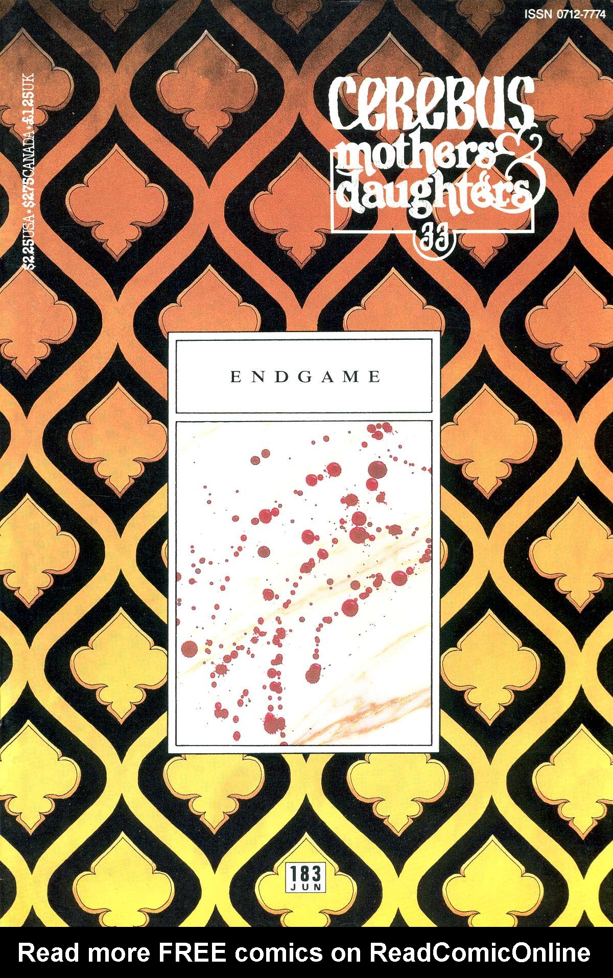 Read online Cerebus comic -  Issue #183 - 1