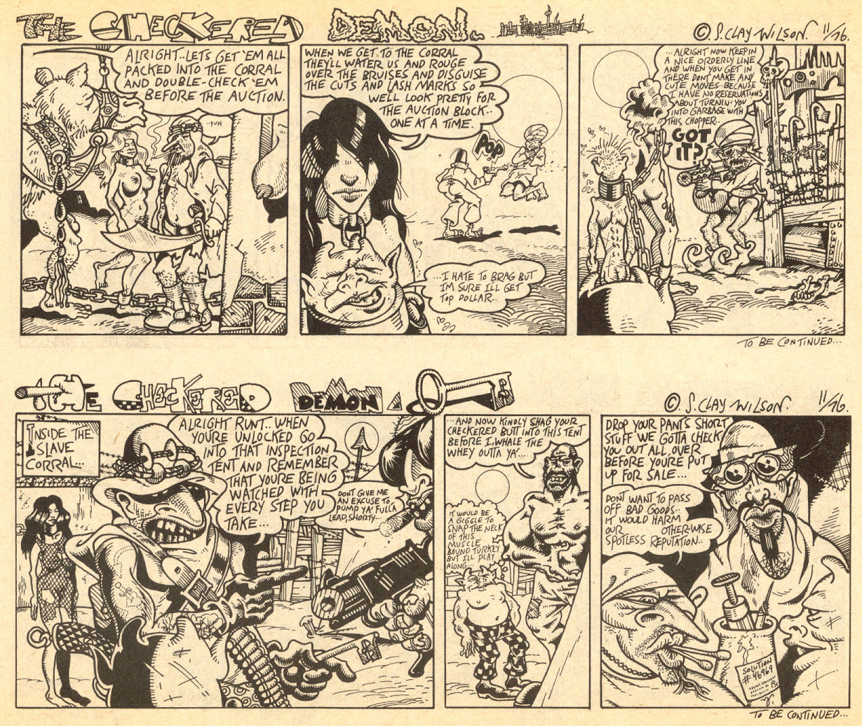 Read online The Checkered Demon comic -  Issue #1 - 21