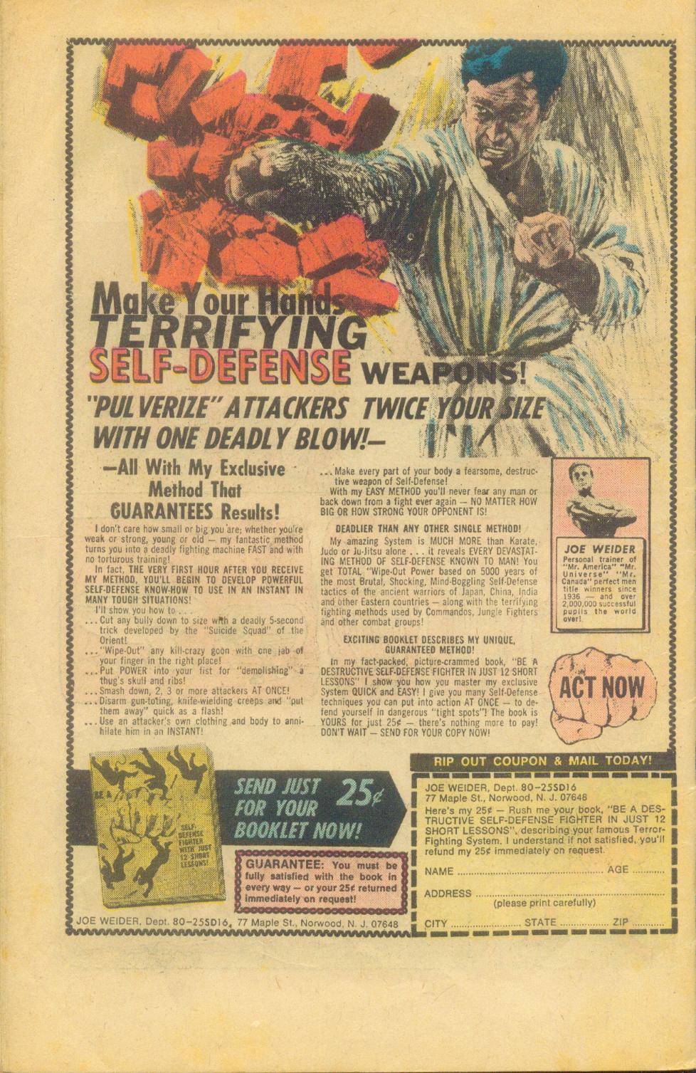 Read online House of Secrets (1956) comic -  Issue #128 - 34
