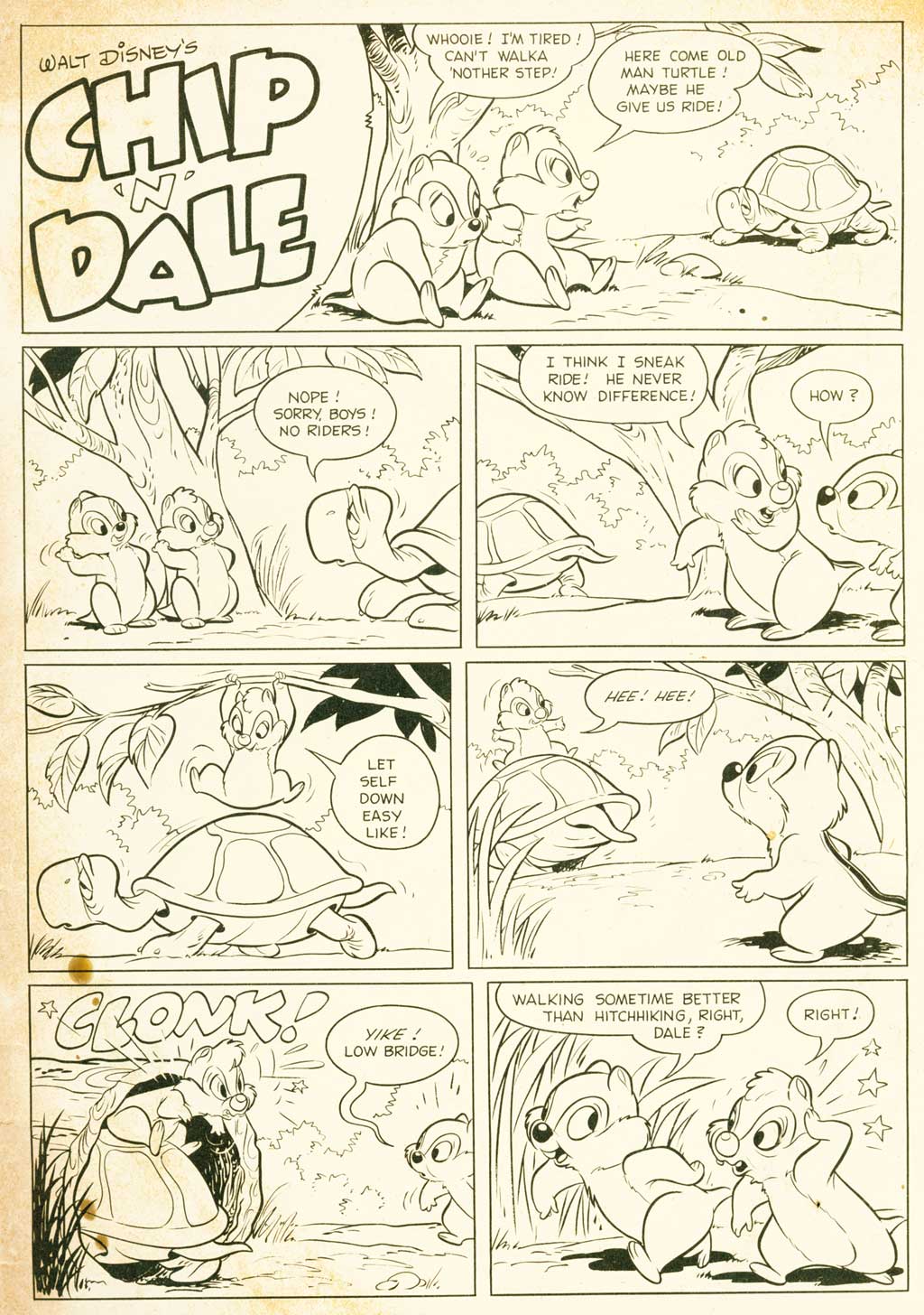 Read online Walt Disney's Chip 'N' Dale comic -  Issue #4 - 35