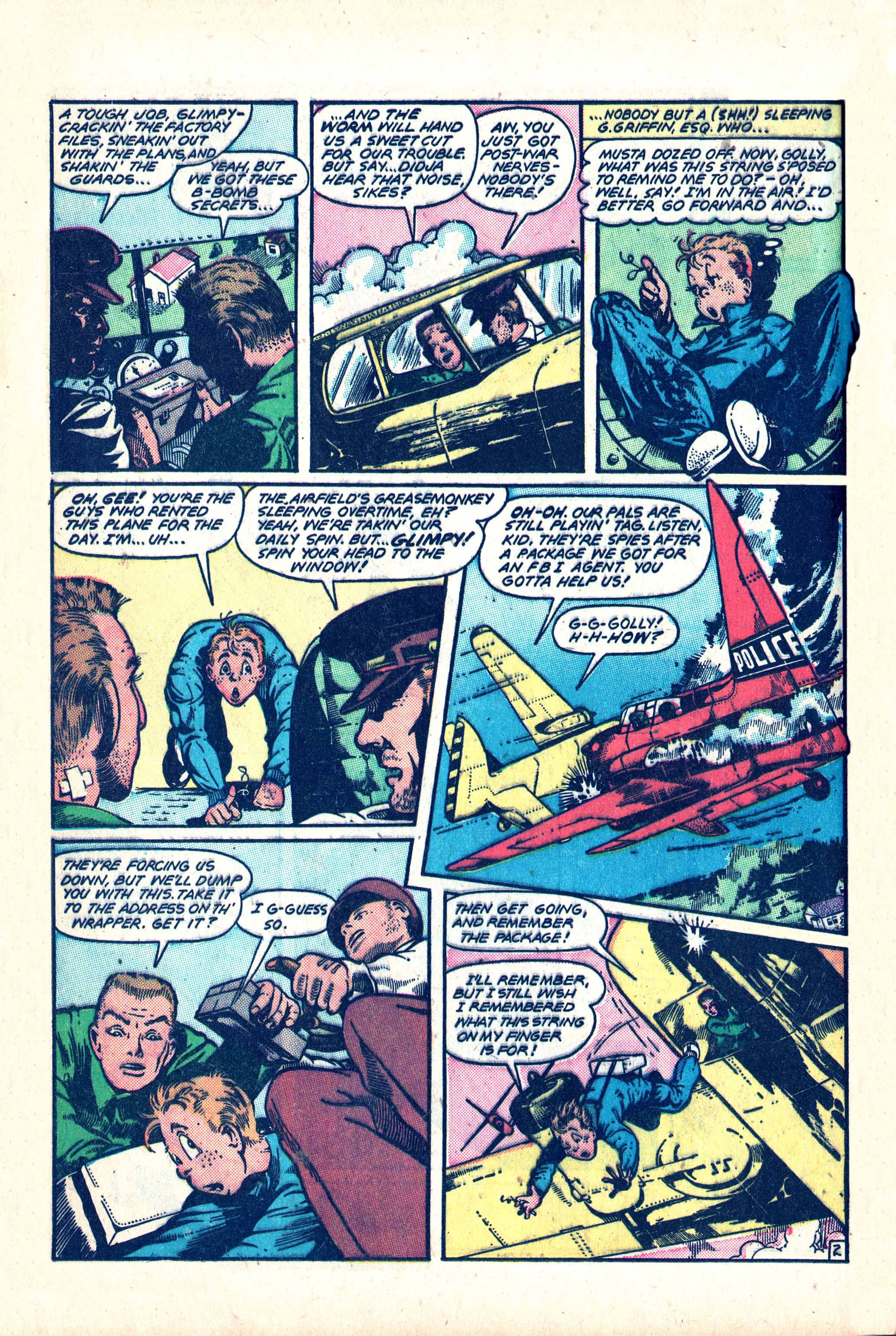 Read online Wings Comics comic -  Issue #92 - 20