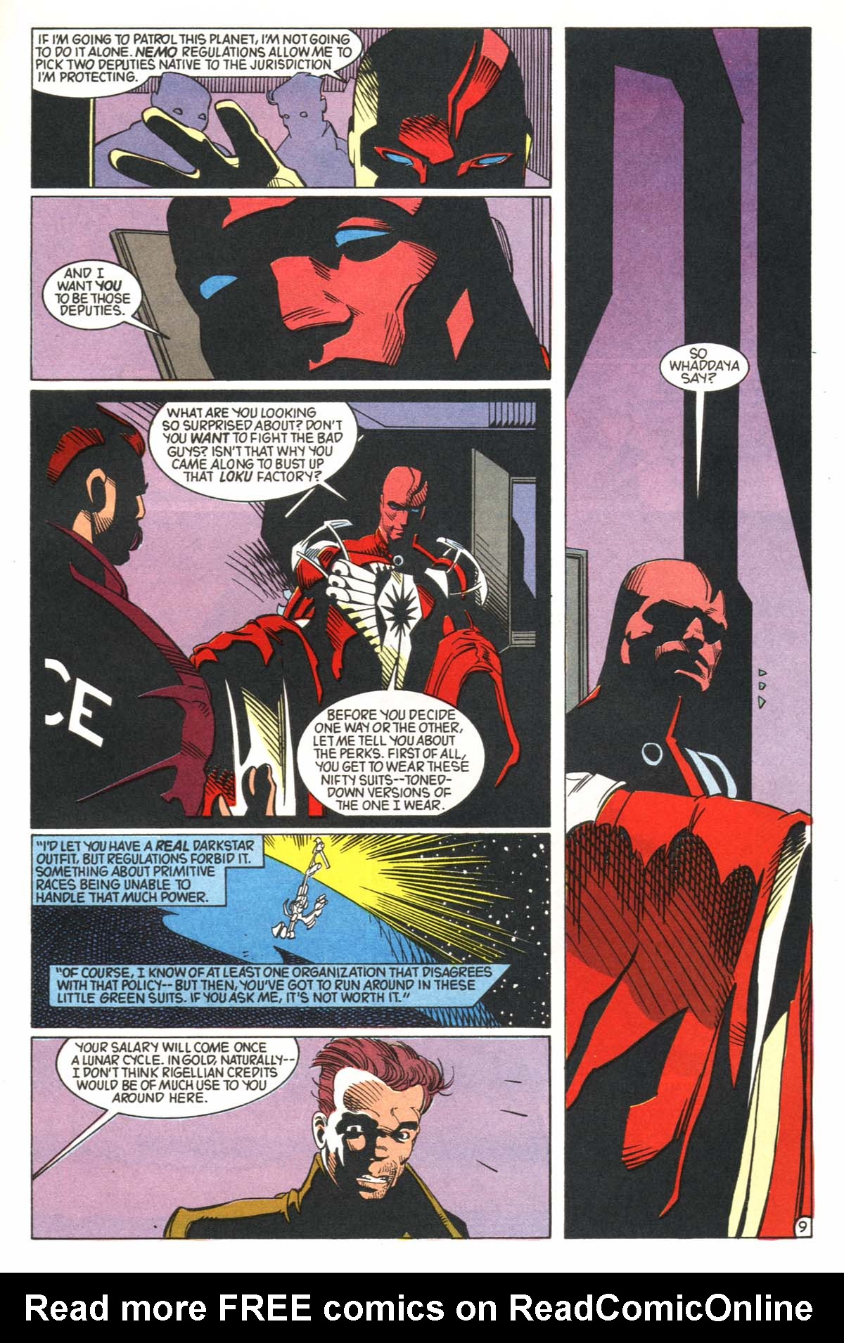 Read online Darkstars comic -  Issue #3 - 10