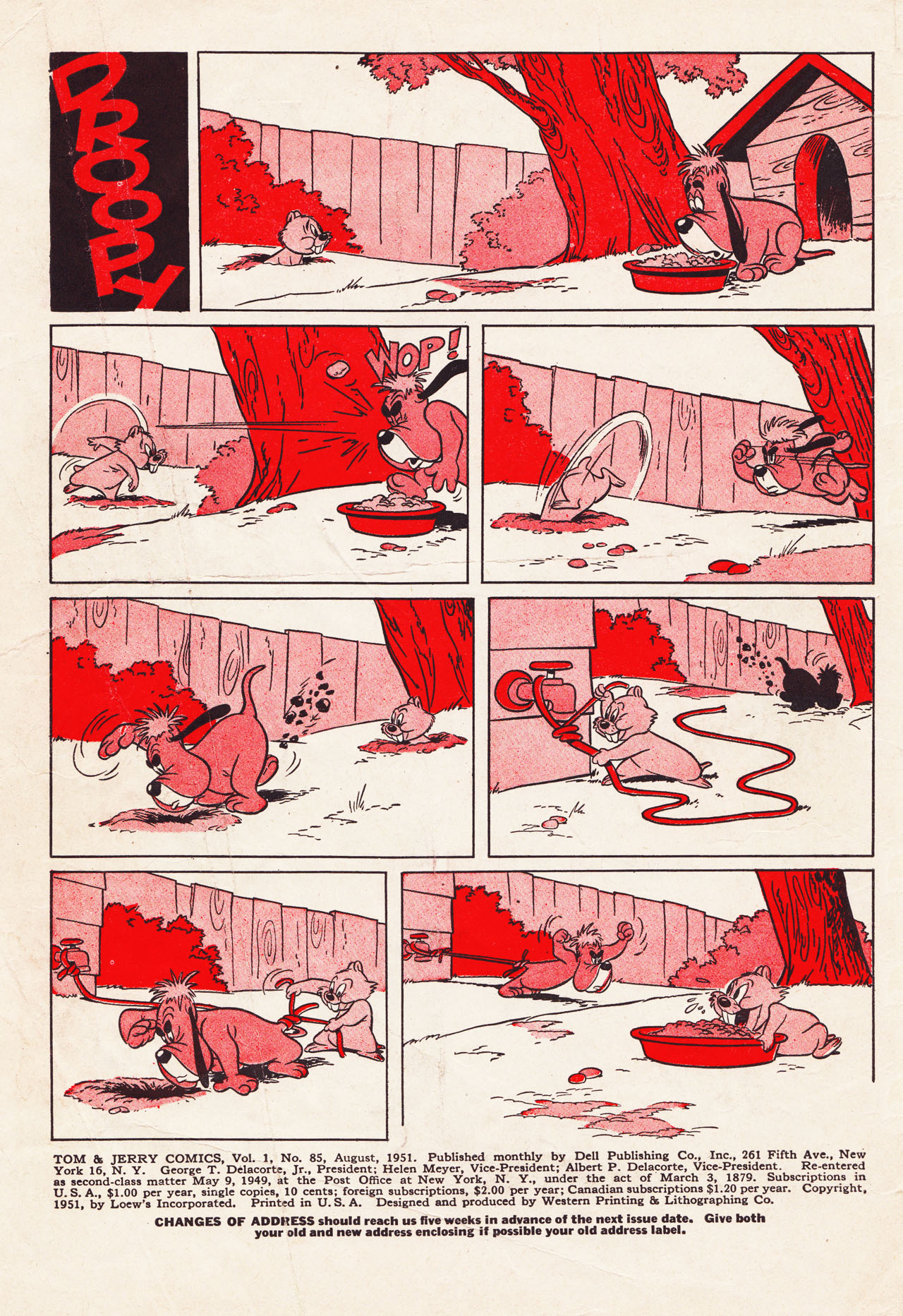 Read online Tom & Jerry Comics comic -  Issue #85 - 2