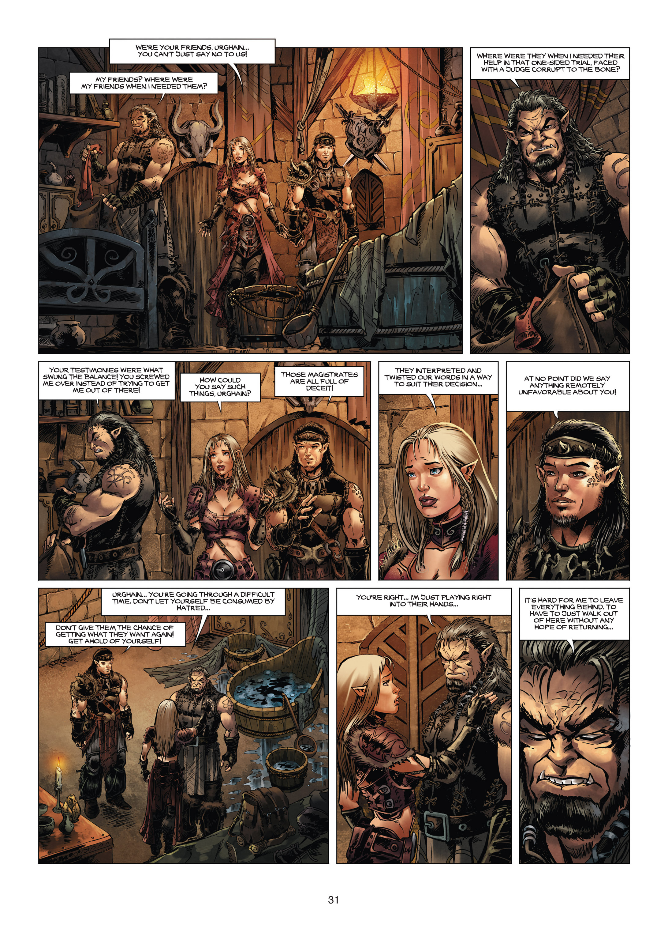 Read online Elves comic -  Issue #14 - 31