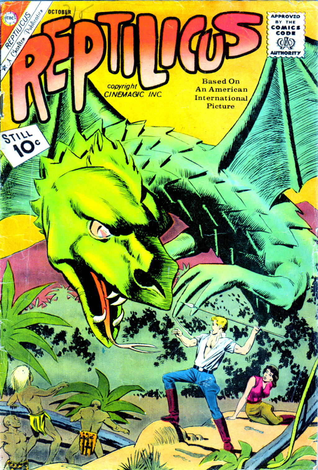 Read online Reptilicus comic -  Issue #2 - 1