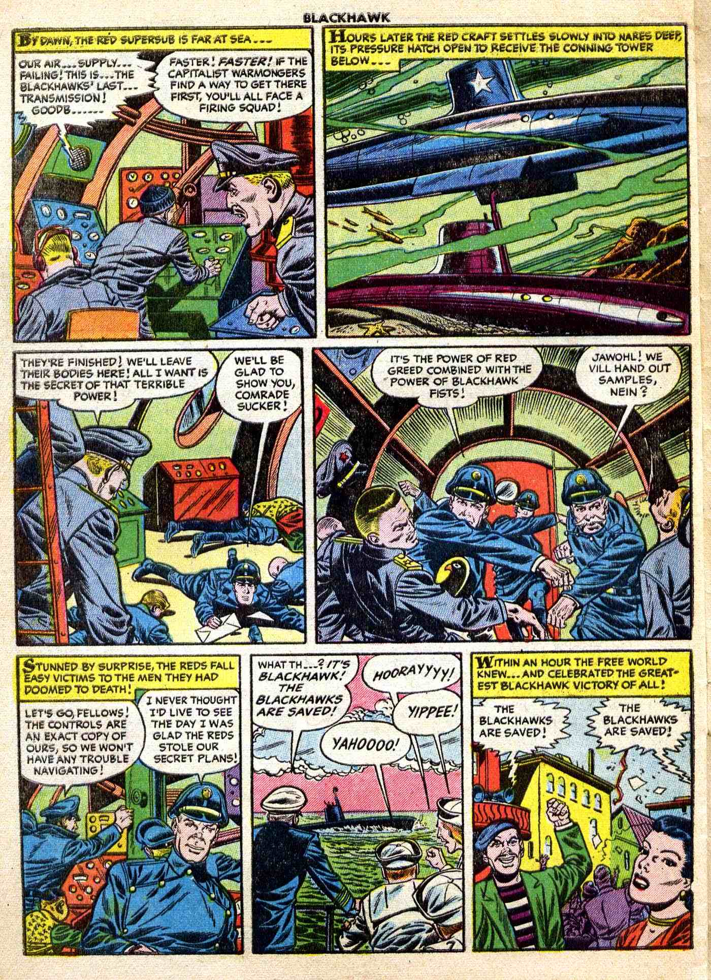 Read online Blackhawk (1957) comic -  Issue #96 - 29