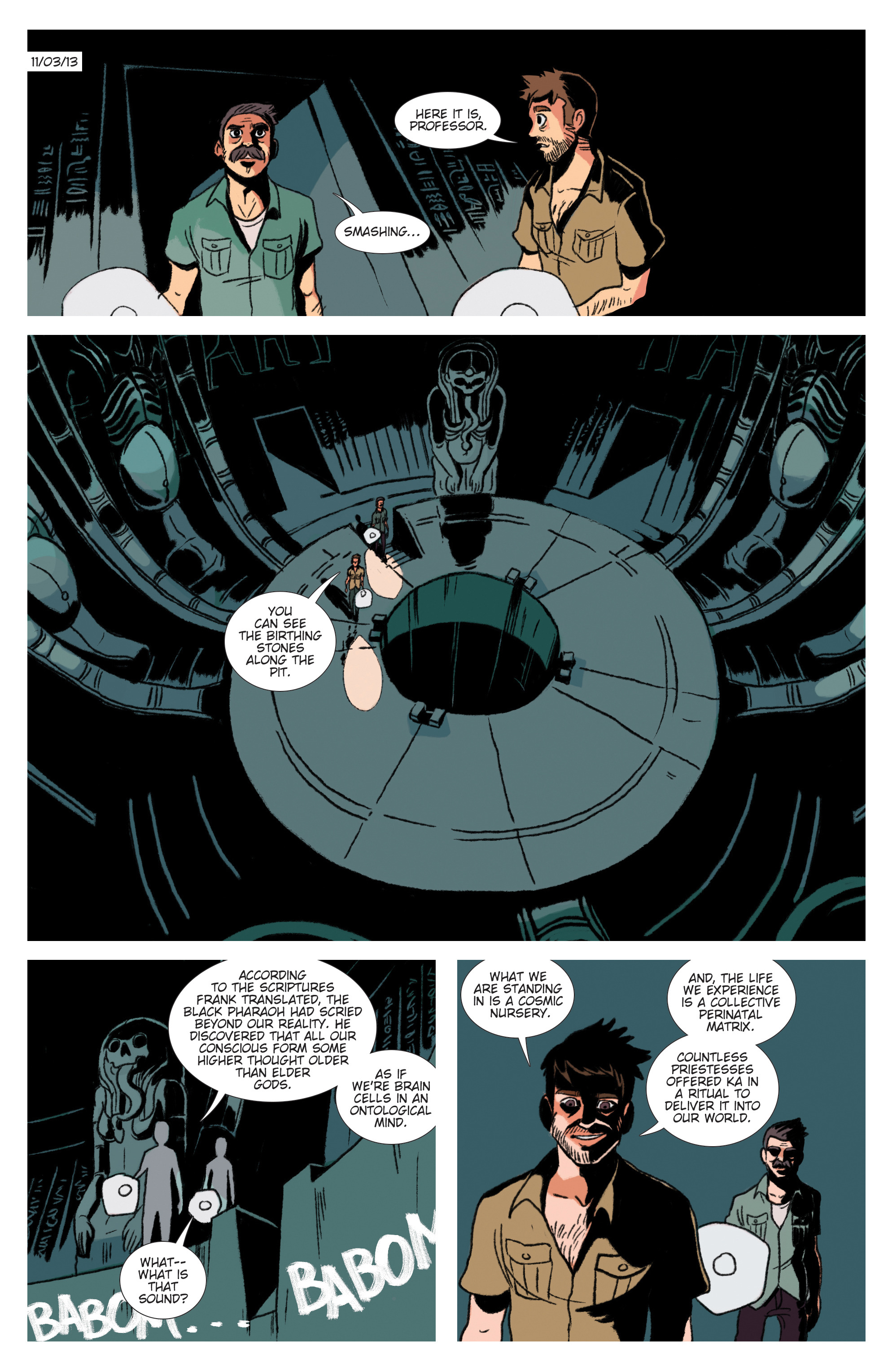 Read online Outer God comic -  Issue #2 - 21