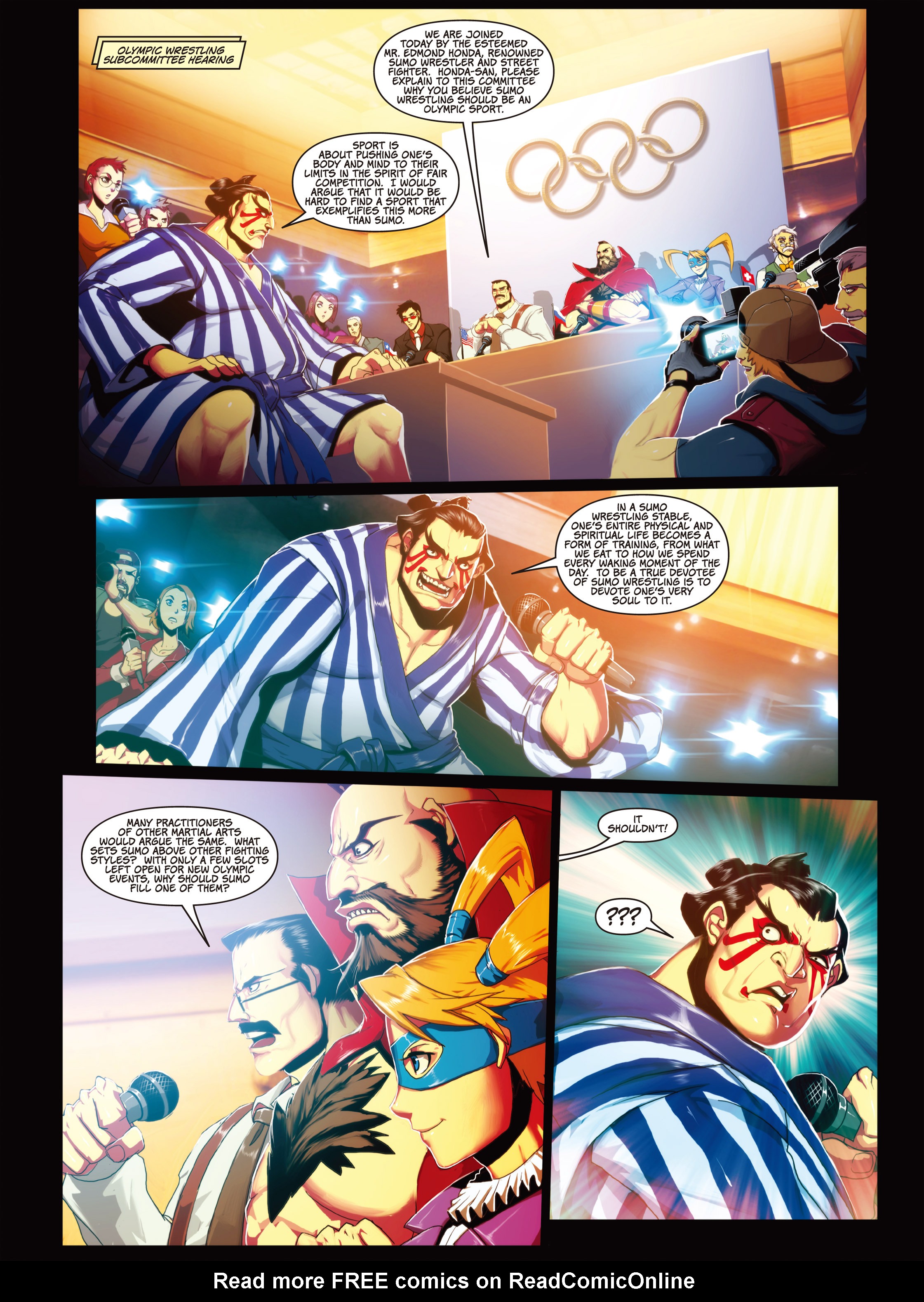 Read online Super Street Fighter comic -  Issue # Vol.1 - New Generations - 31