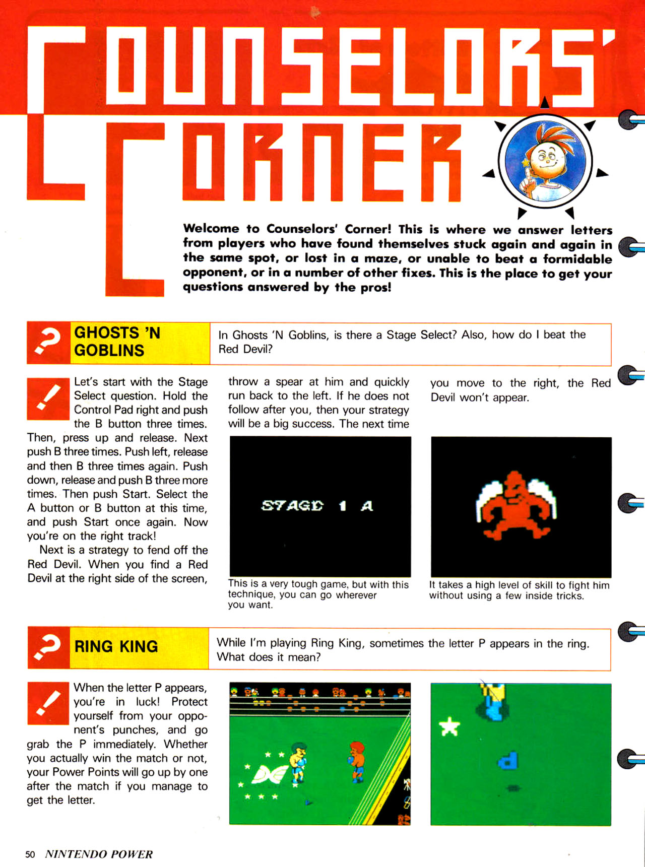 Read online Nintendo Power comic -  Issue #1 - 54