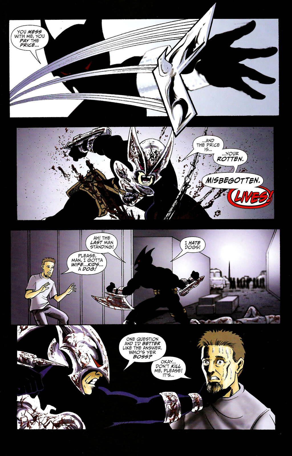 Read online ShadowHawk (2005) comic -  Issue #11 - 19
