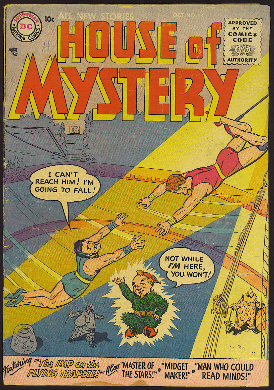 Read online House of Mystery (1951) comic -  Issue #43 - 1