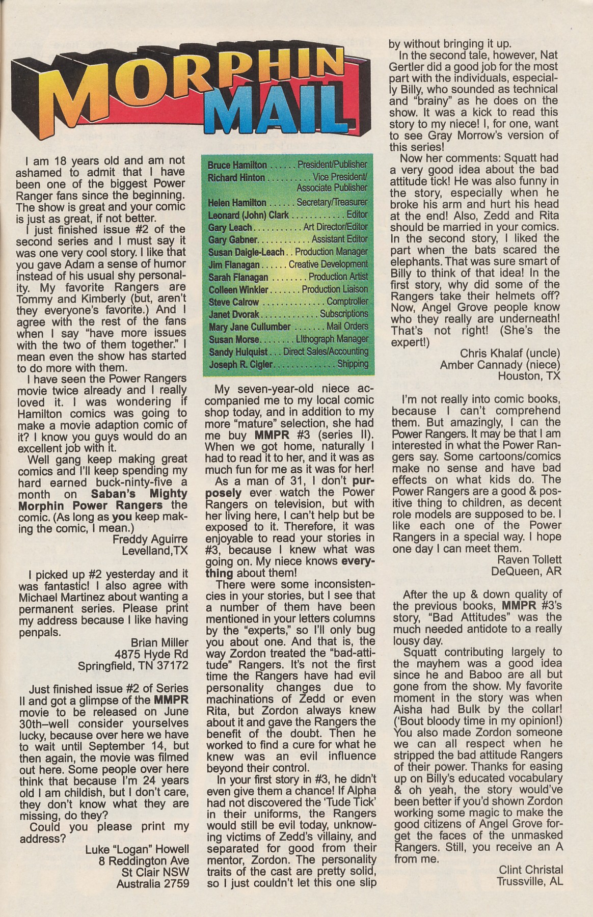 Read online Saban's Mighty Morphin Power Rangers (1995) comic -  Issue #4 - 33