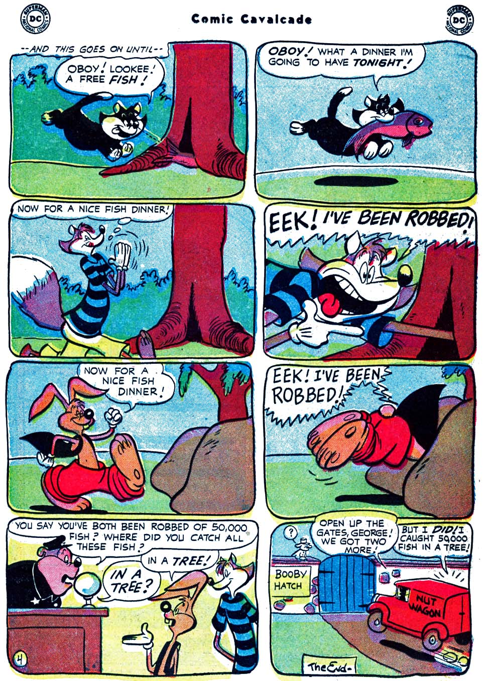 Read online Comic Cavalcade comic -  Issue #63 - 29