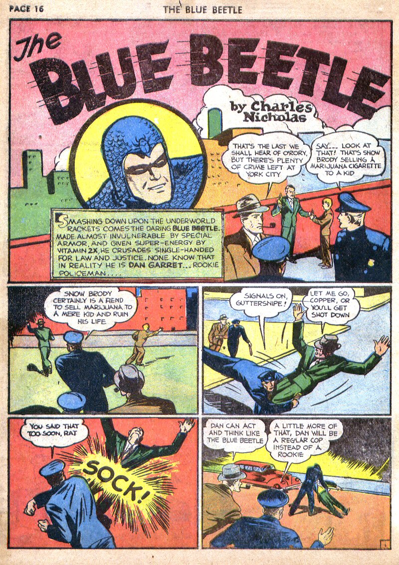 Read online The Blue Beetle comic -  Issue #4 - 17