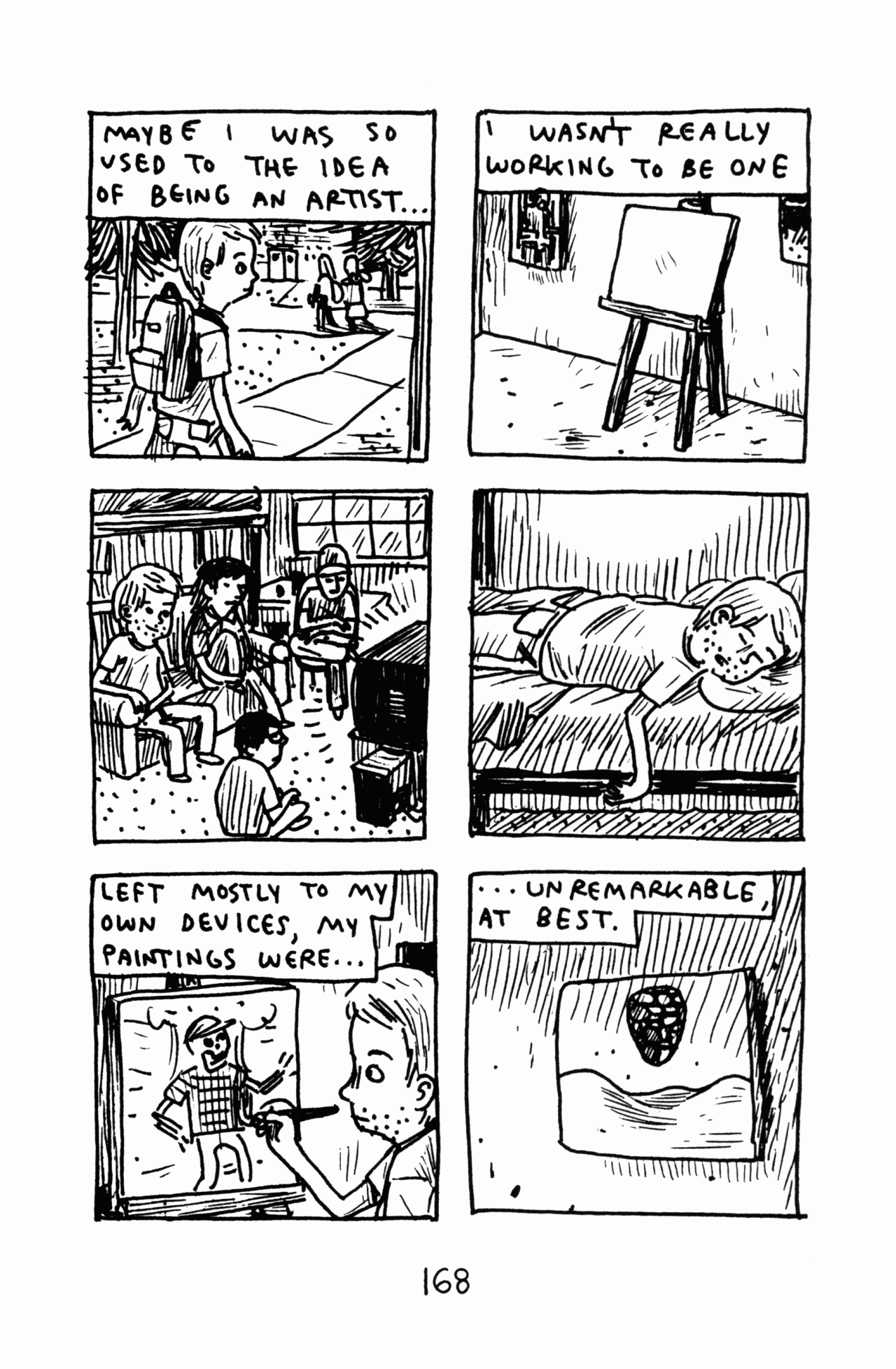 Read online Funny Misshapen Body: A Memoir comic -  Issue # TPB (Part 2) - 69