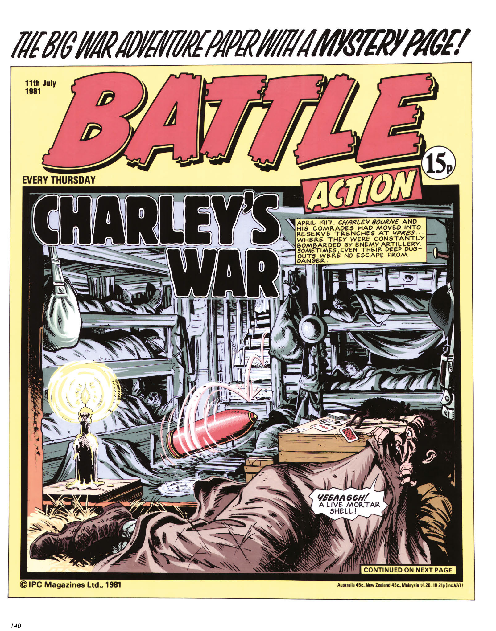 Read online Charley's War: The Definitive Collection comic -  Issue # TPB 2 - 140