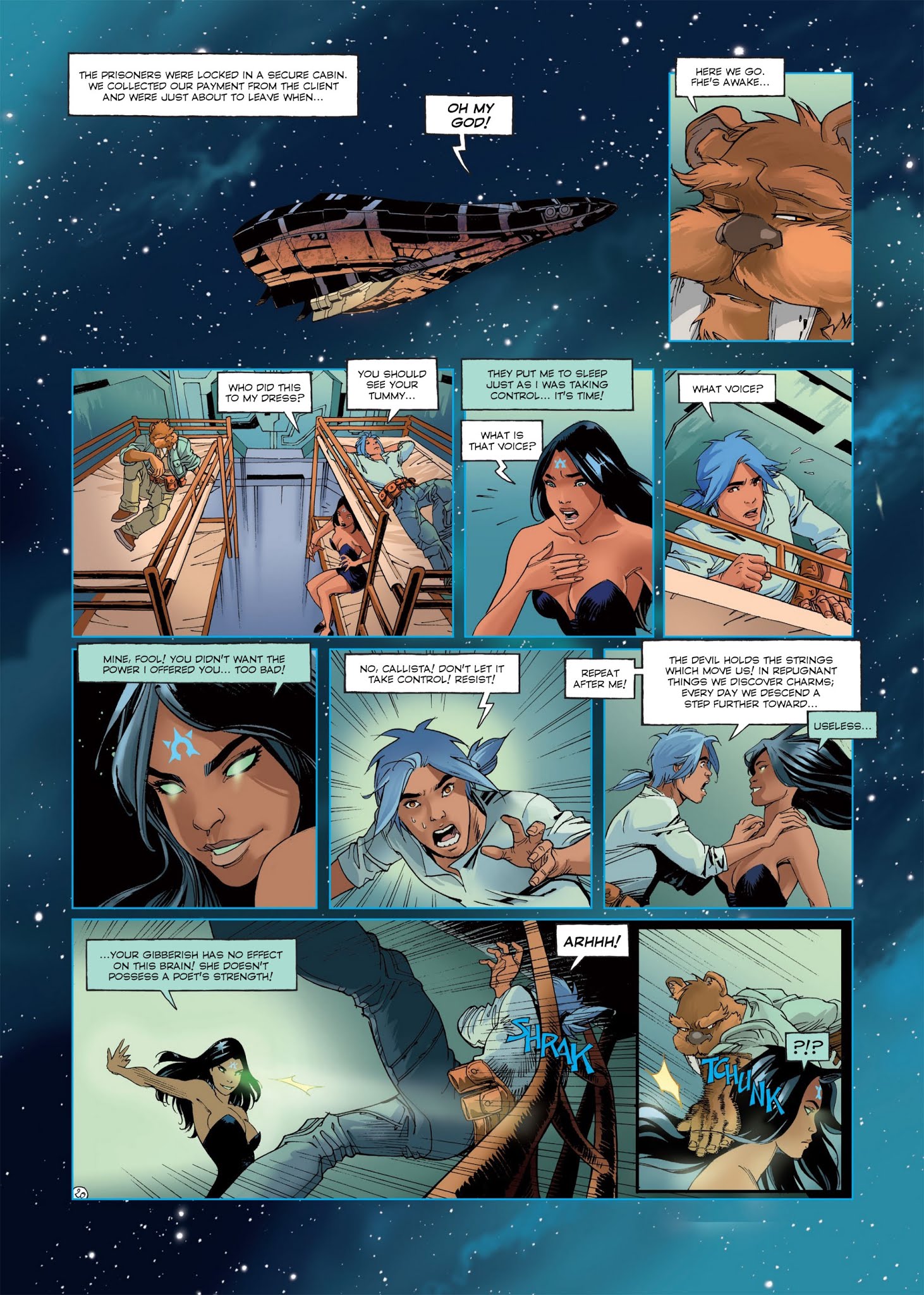 Read online Ythaq comic -  Issue #12 - 22