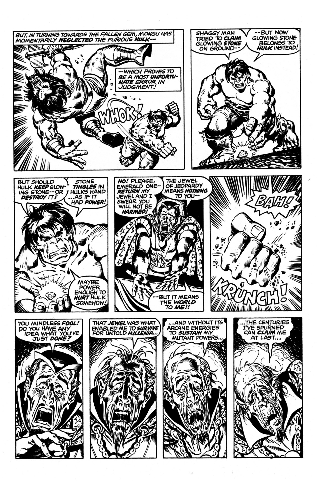 Read online Essential Hulk comic -  Issue # TPB 6 - 238