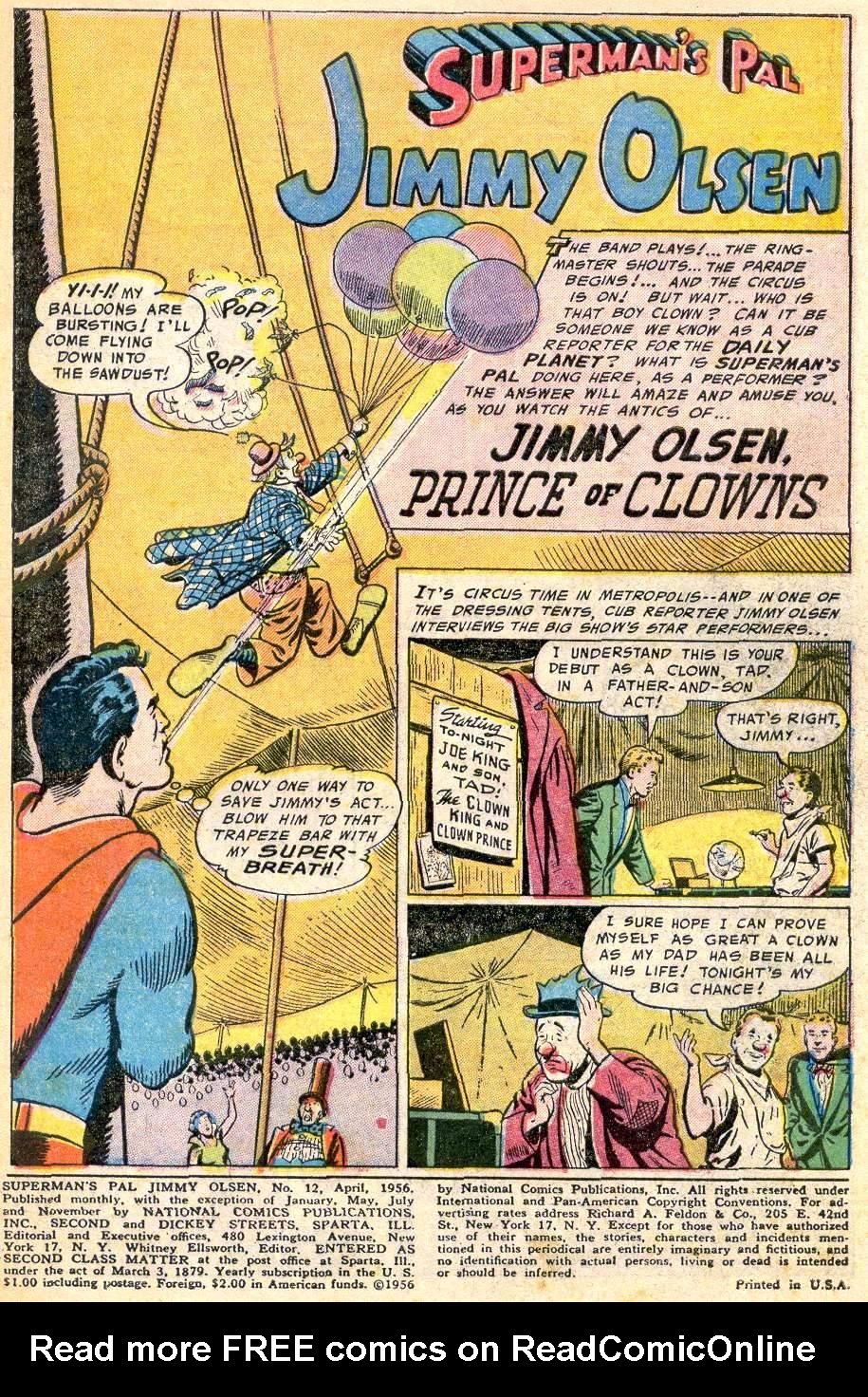 Read online Superman's Pal Jimmy Olsen comic -  Issue #12 - 3
