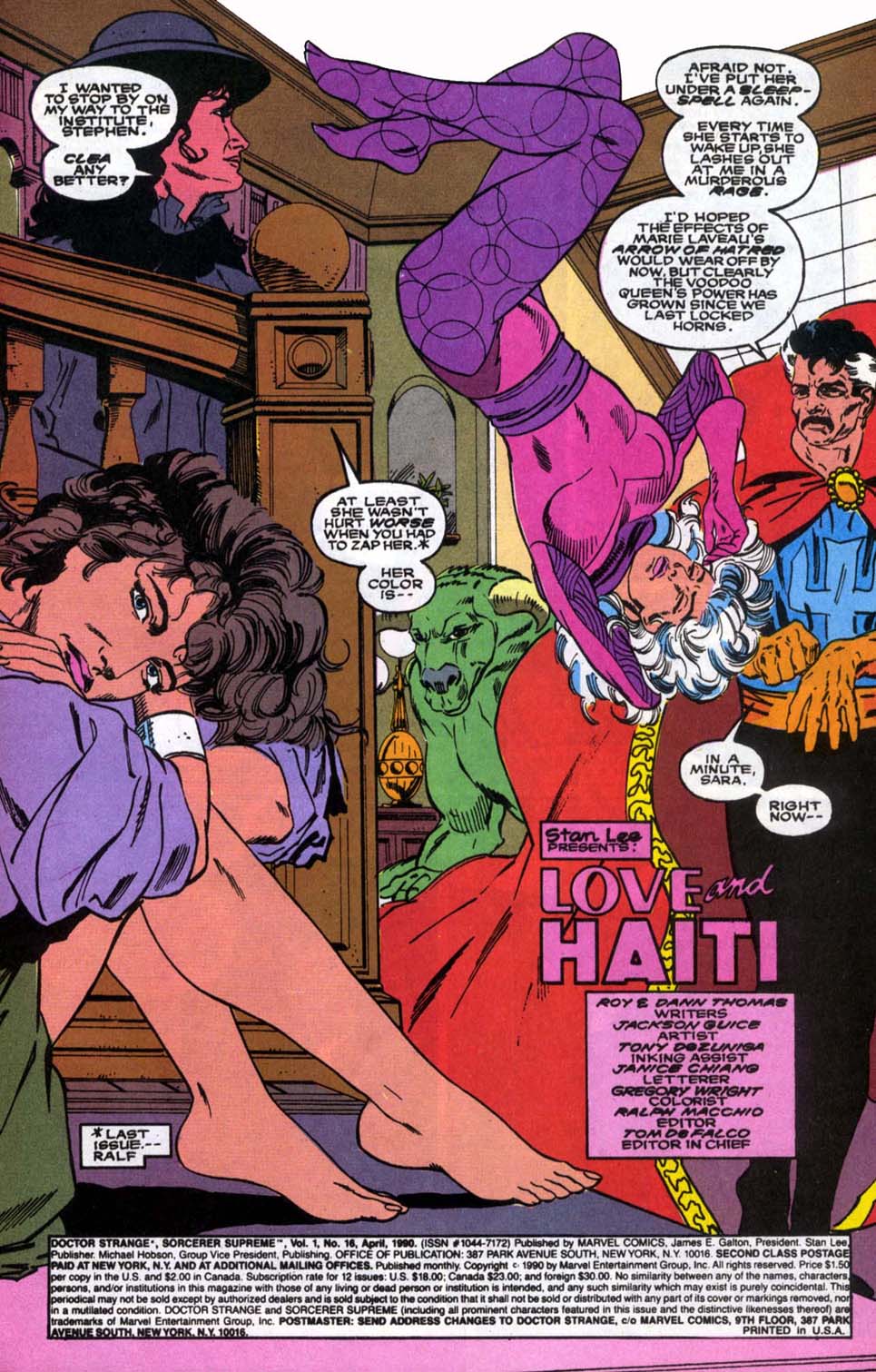 Read online Doctor Strange: Sorcerer Supreme comic -  Issue #16 - 2